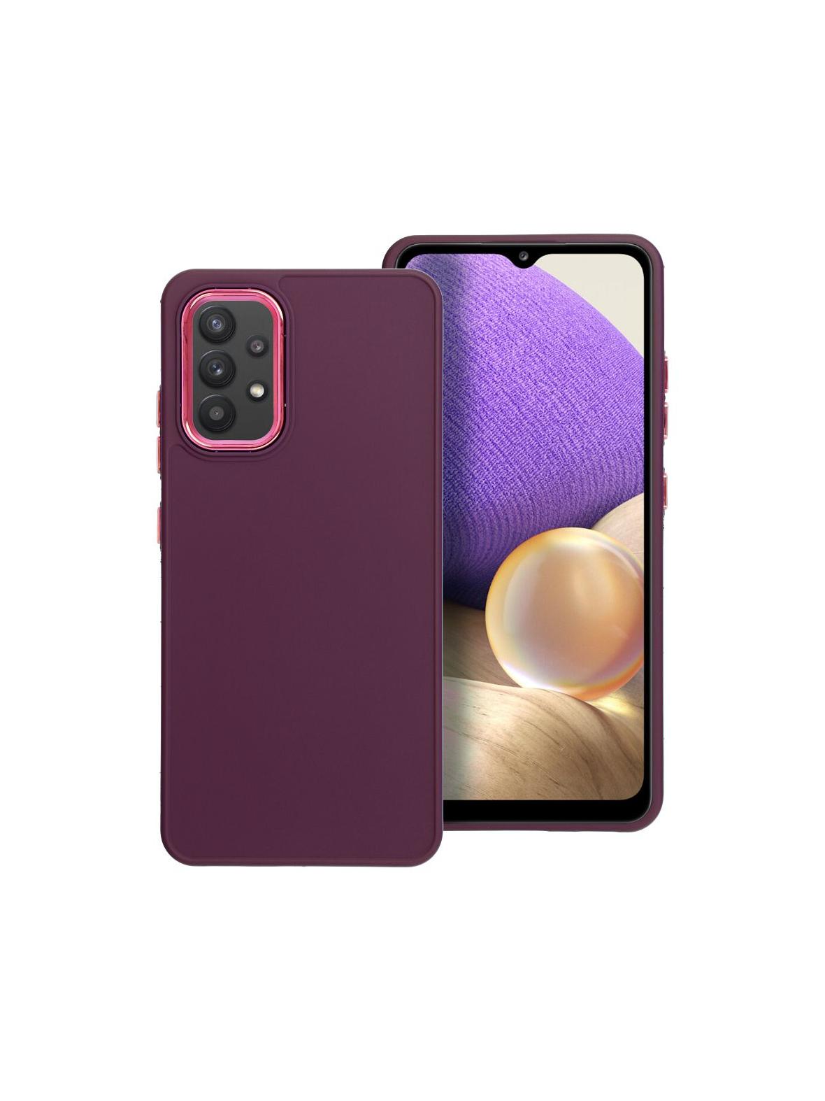 Futerał FRAME do SAMSUNG A32 LTE ( 4G ) fioletowy