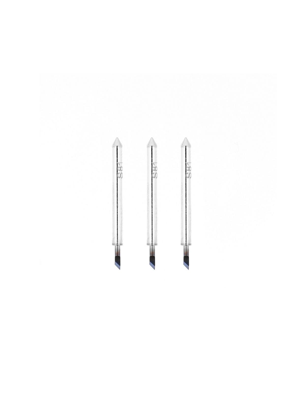 Zestaw nożyków do plotera Forcell do wycinania folii ochronnych z serii Forcell F-Protect FLEXIBLE 7H, 7H PRIVACY 3 sztuki