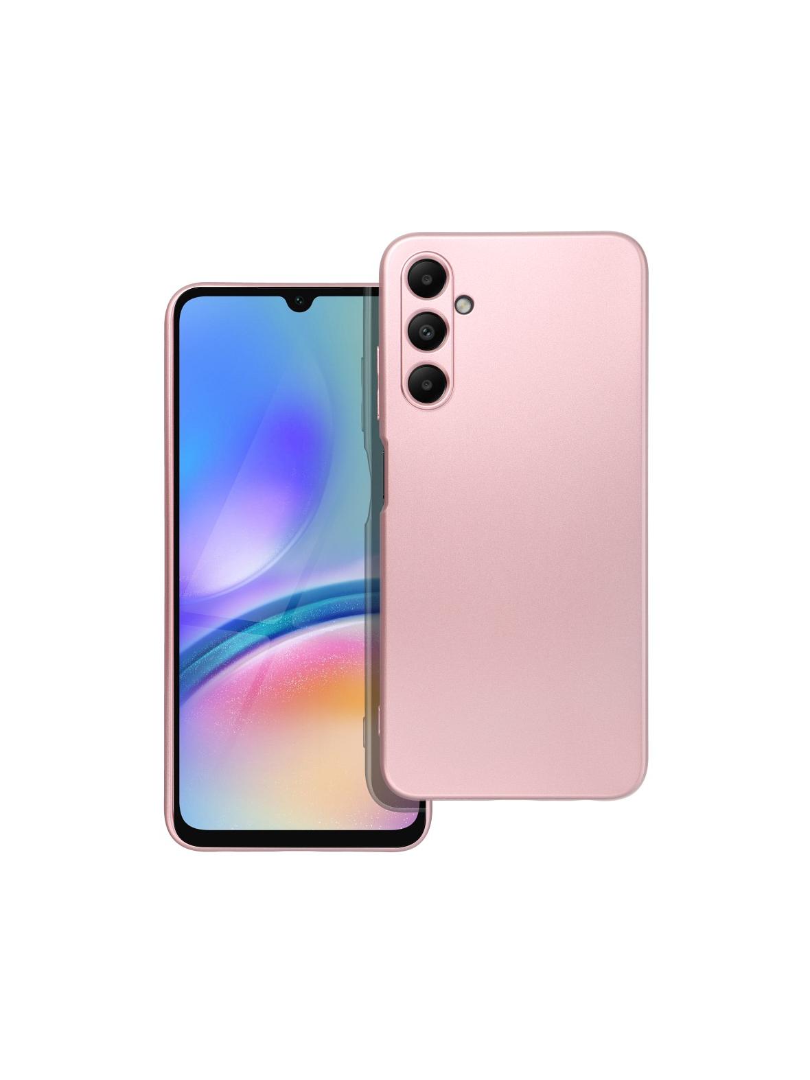 Futerał METALLIC do SAMSUNG A05S różowy