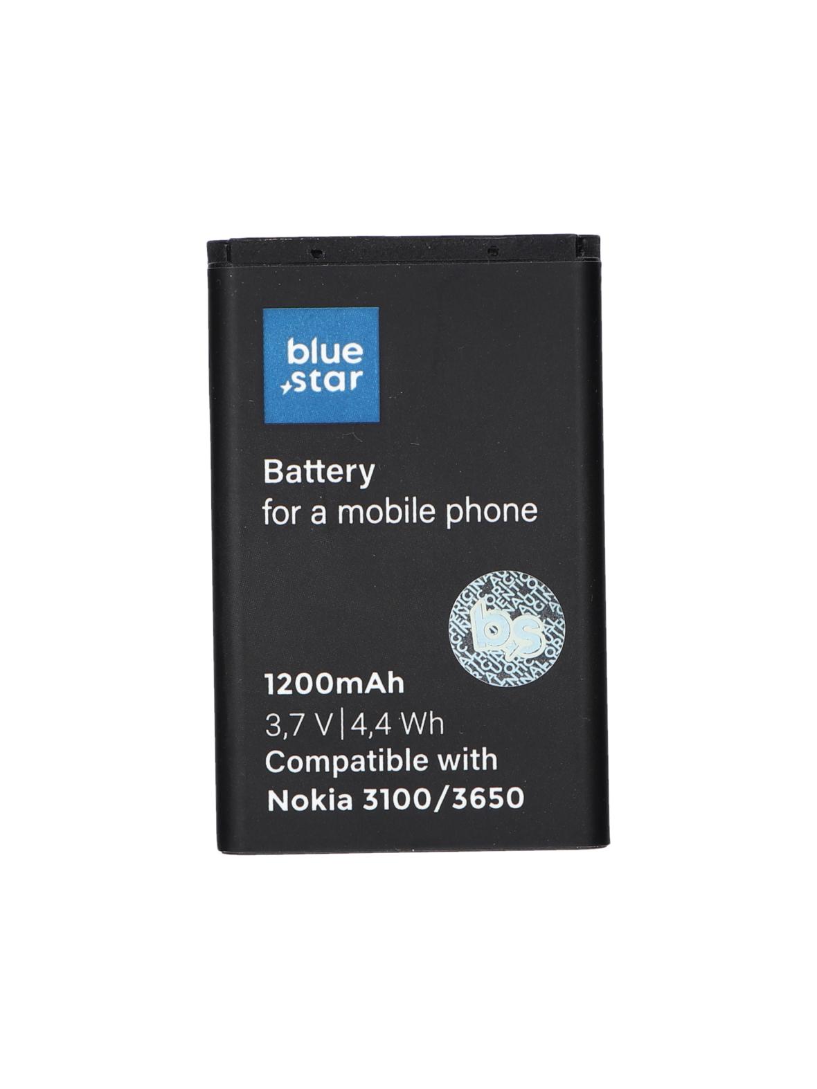Bateria do Nokia 3100 / 3650 / 6230 / 3110 Classic 1200 mAh Blue Star Premium