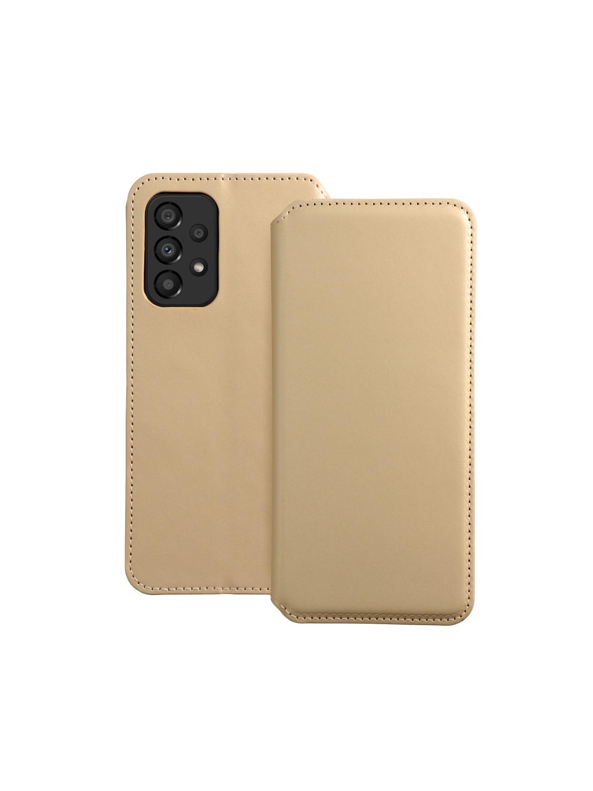 Kabura DUAL POCKET Book do SAMSUNG A33 5G złoty