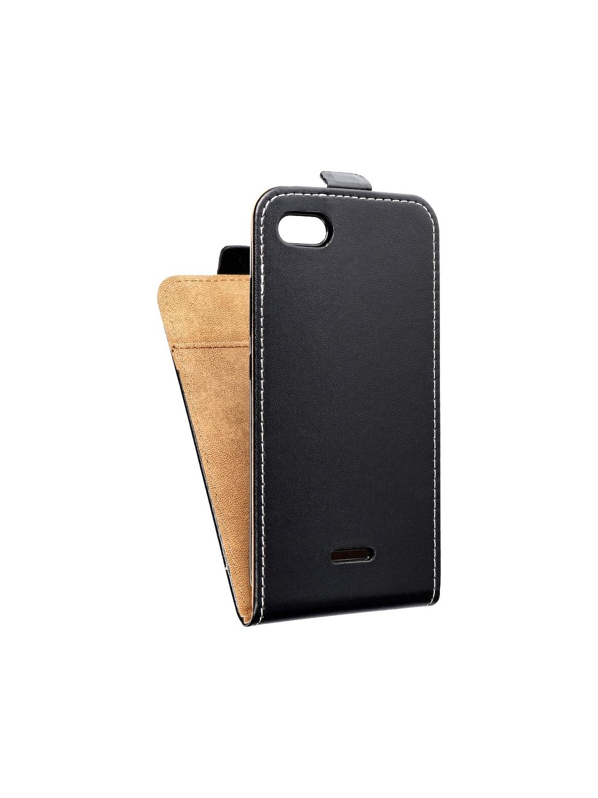 Kabura SLIM FLEXI FRESH pionowa do XIAOMI Redmi 6A czarna