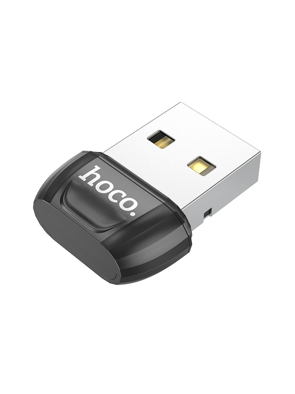 Adapter USB A bluetooth Hoco UA18 czarny