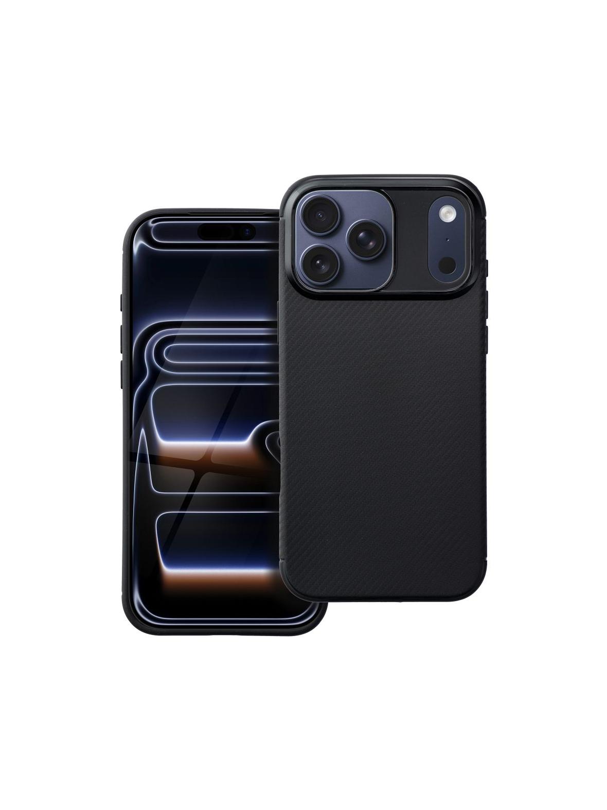 Futerał CARBON PREMIUM do IPHONE 17 Pro Max czarny