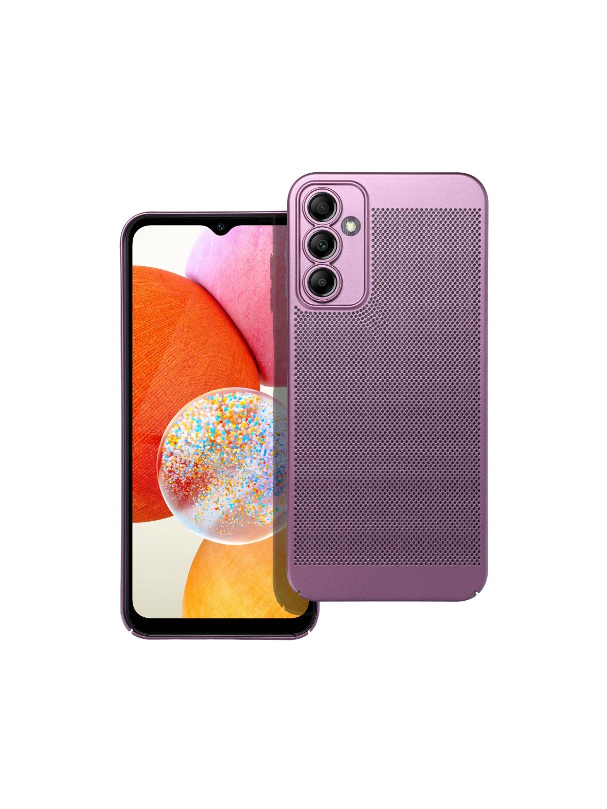 Futerał BREEZY do SAMSUNG A14 4G / A14 5G  fioletowy