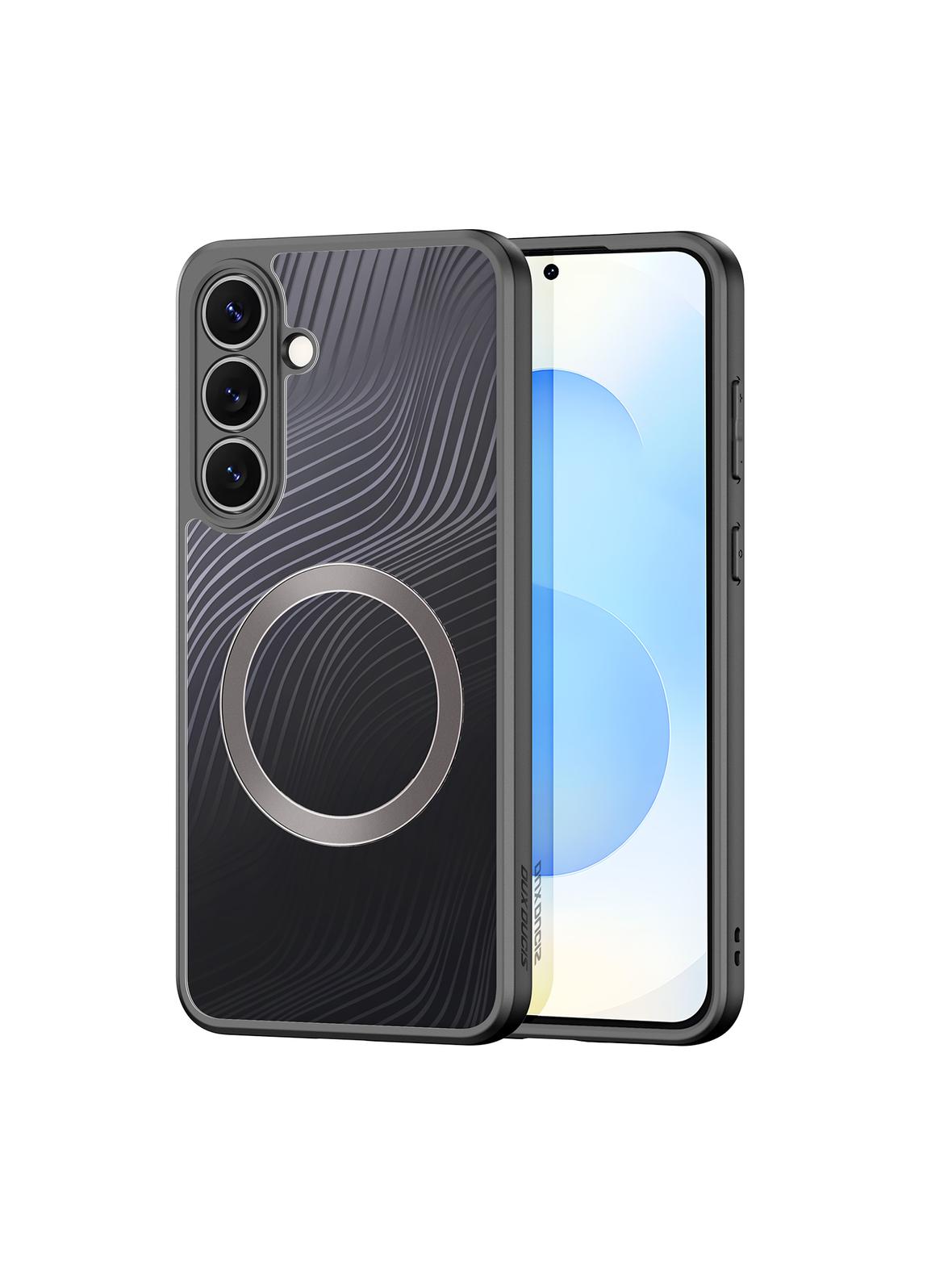 DUX DUCIS futerał AIMO MAG kompatybilny z MagSafe do SAMSUNG S25 FE czarny