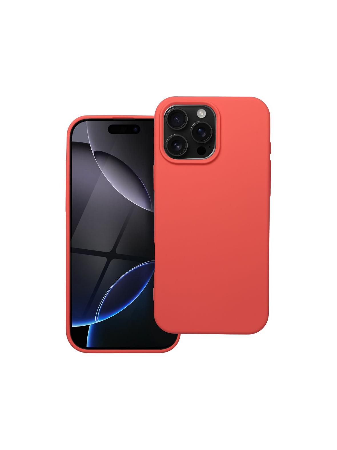 Futerał SILICONE do IPHONE 16 Pro Max brzoskwiniowy