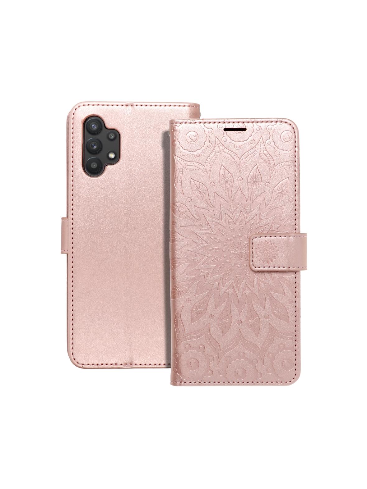 Kabura MEZZO Book do SAMSUNG A32 5G mandala złoty róż