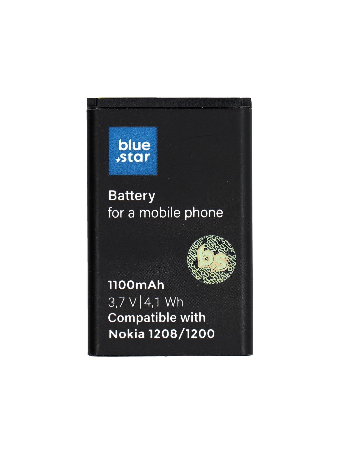 Bateria do Nokia 1208 / 1200 / C1 / 1616 / 1800 1100 mAh Blue Star