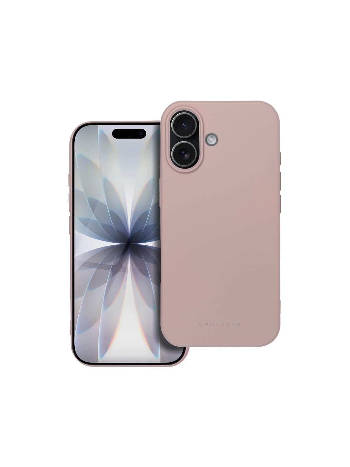 ROAR futerał SPACE do IPHONE 17 pudrowy róż