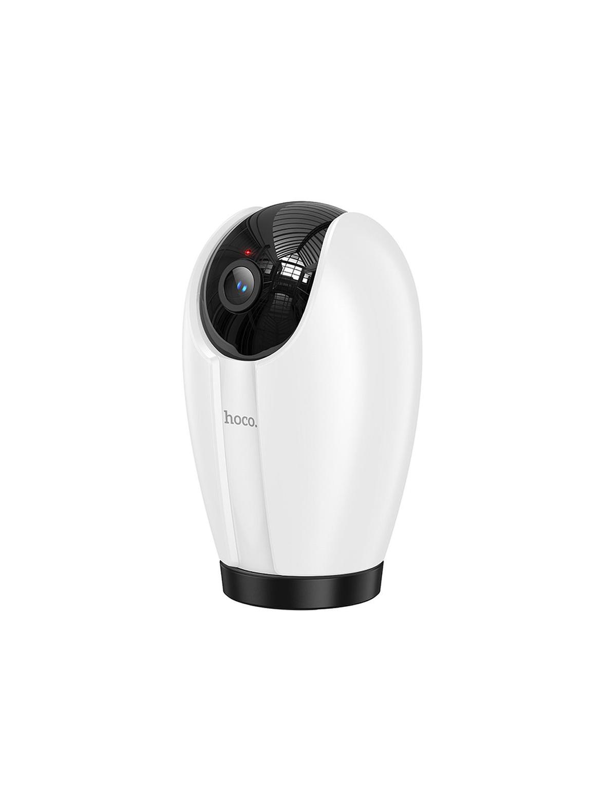 Kamera wewnętrzna Hoco 3MP Full HD Wi-Fi D6 biała