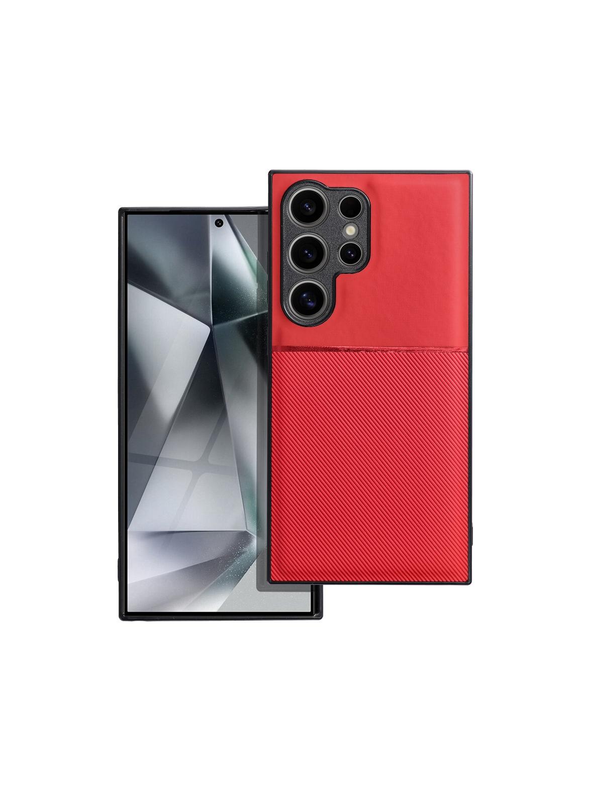 Futerał NOBLE do SAMSUNG S24 Ultra czerwony