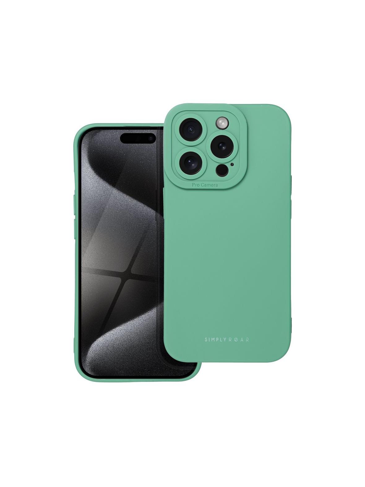 ROAR futerał LUNA do IPHONE 15 Pro zielony