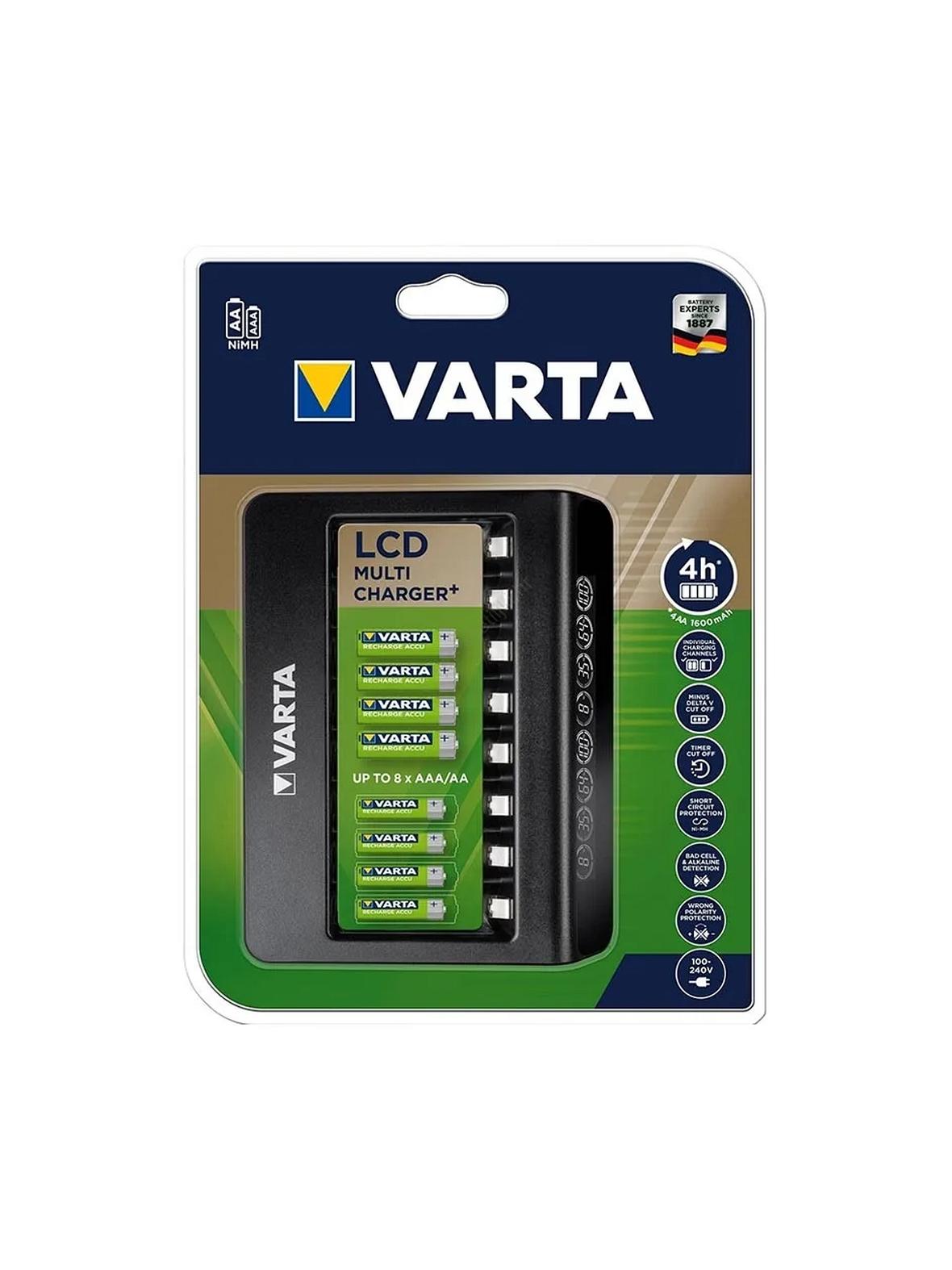 VARTA ładowarka LCD MULTI CHARGER + 57681 (bez akumulatorów)