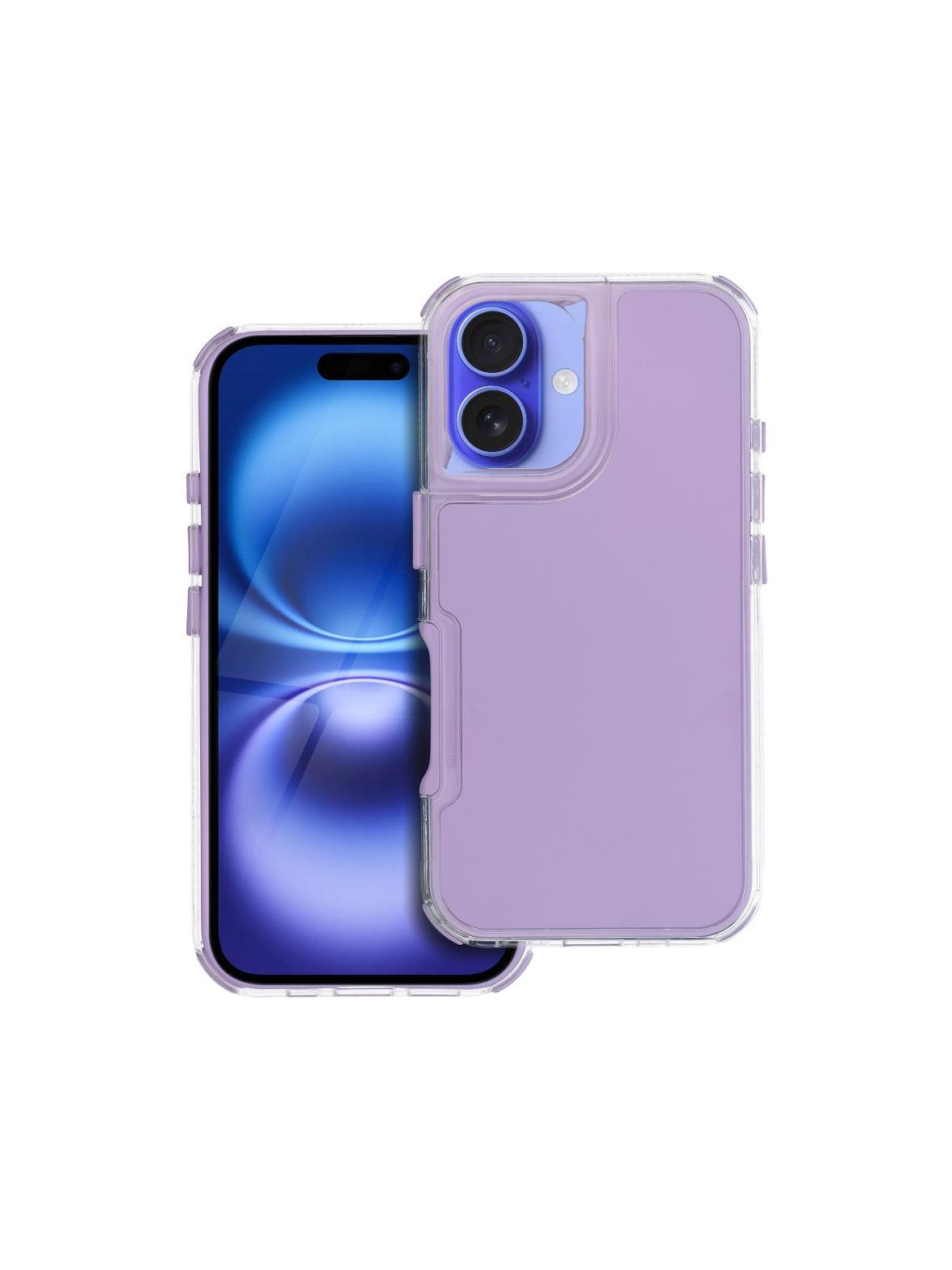 Futerał MATRIX do IPHONE 16 jasnofioletowy