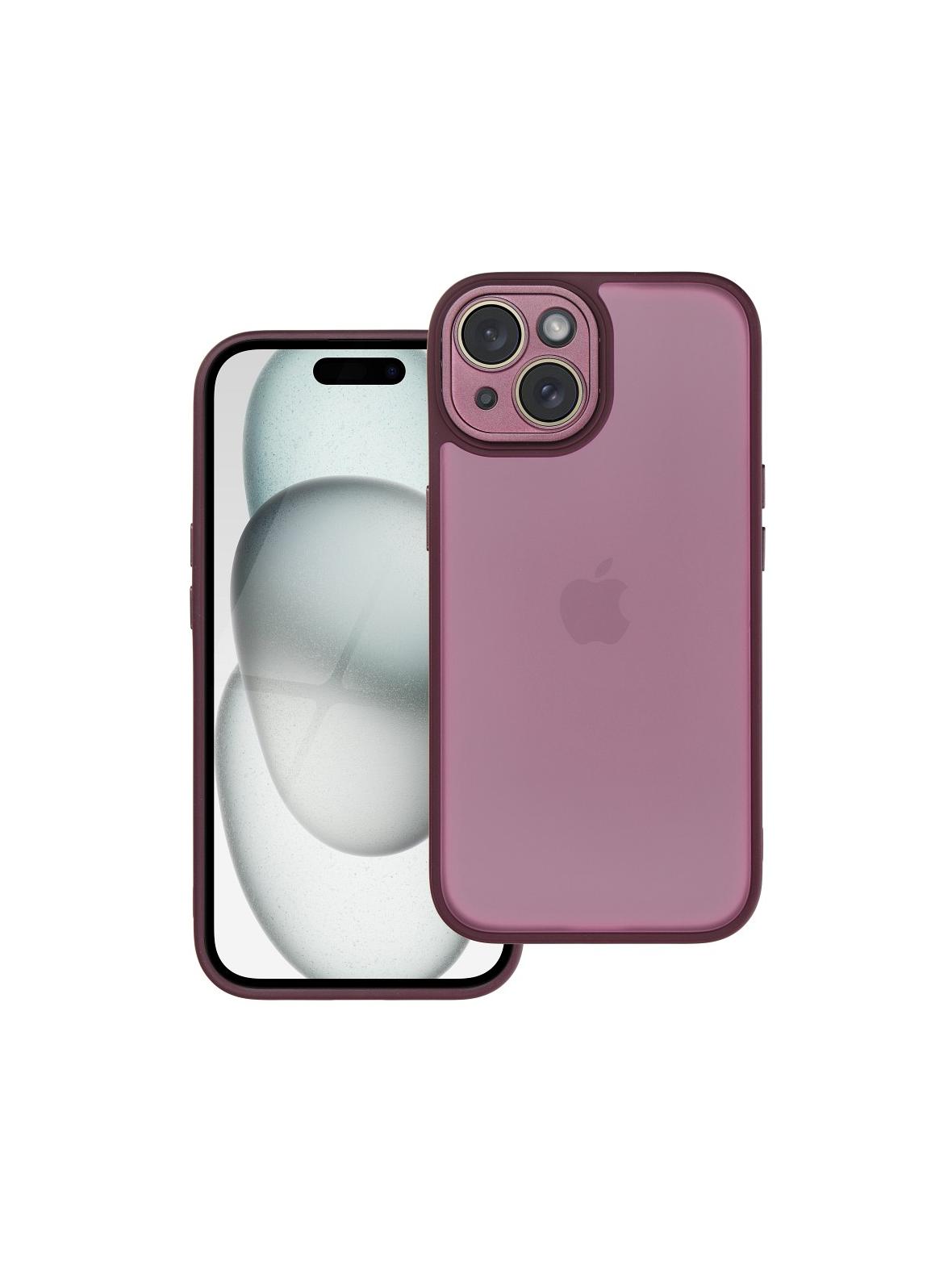 Futerał VARIETE do IPHONE 15 purpurowy