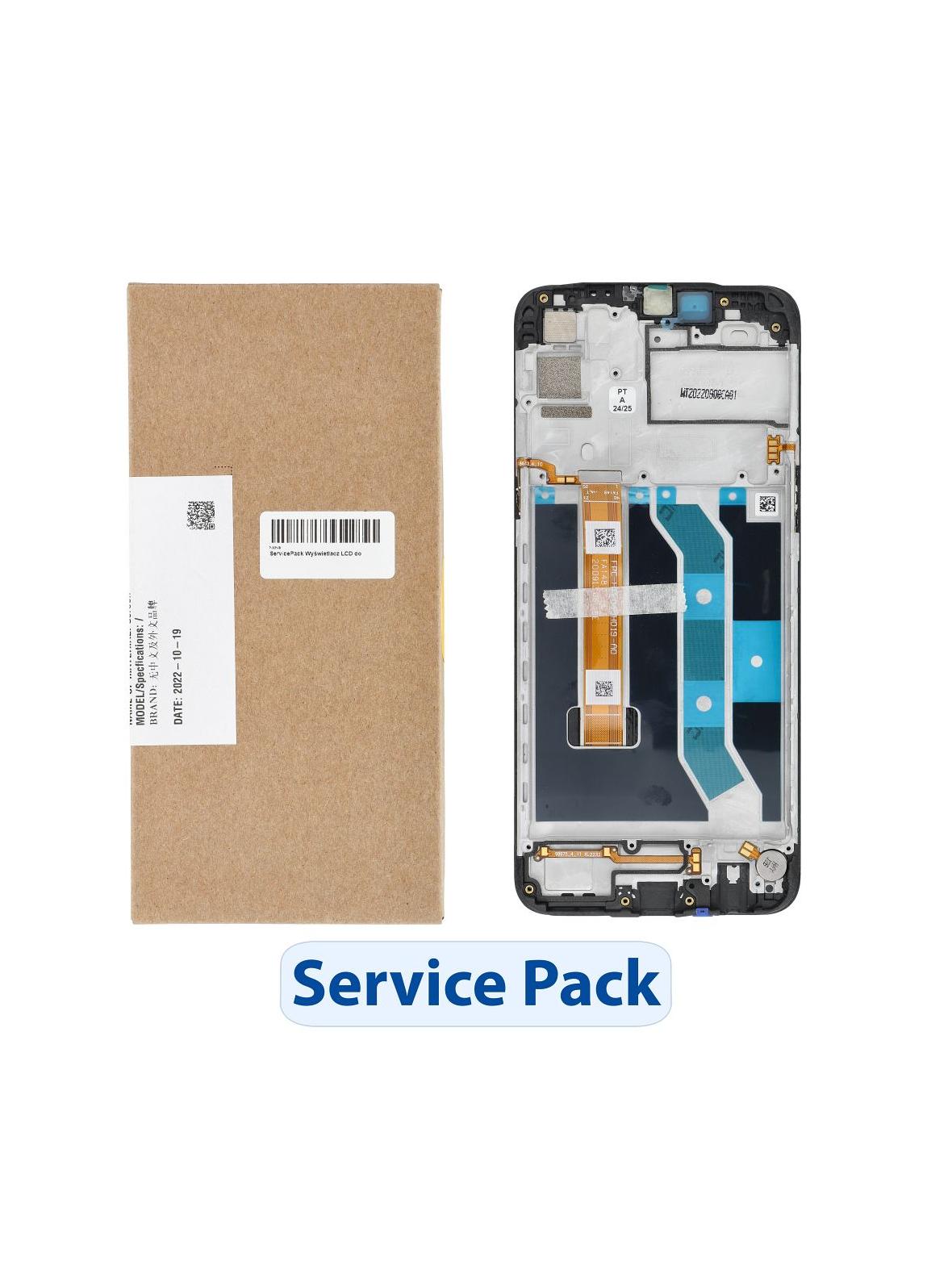 ServicePack Wyświetlacz LCD do REALME 6i 4903584