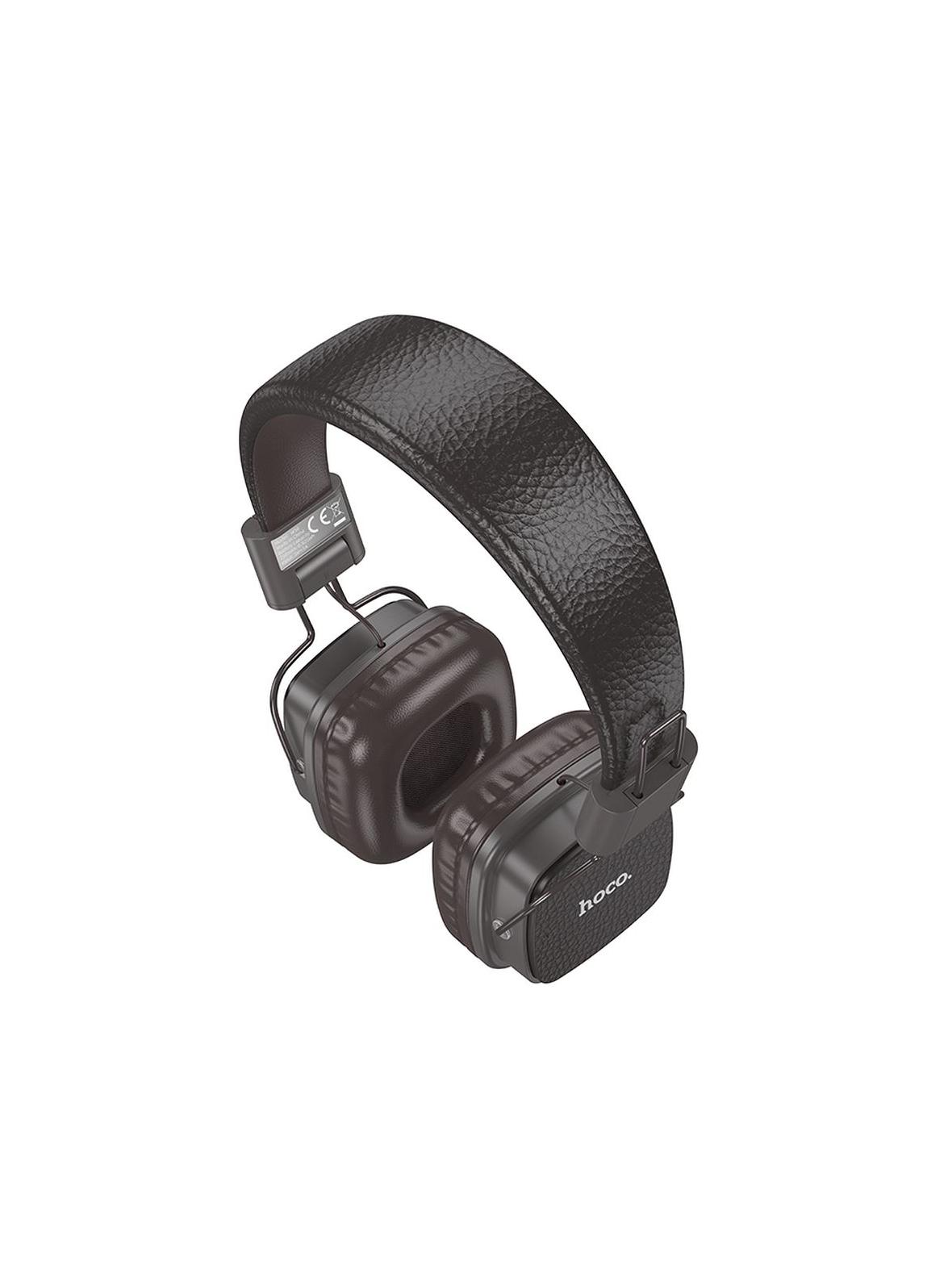 Słuchawki bezprzewodowe nauszne Hoco W56 brązowe