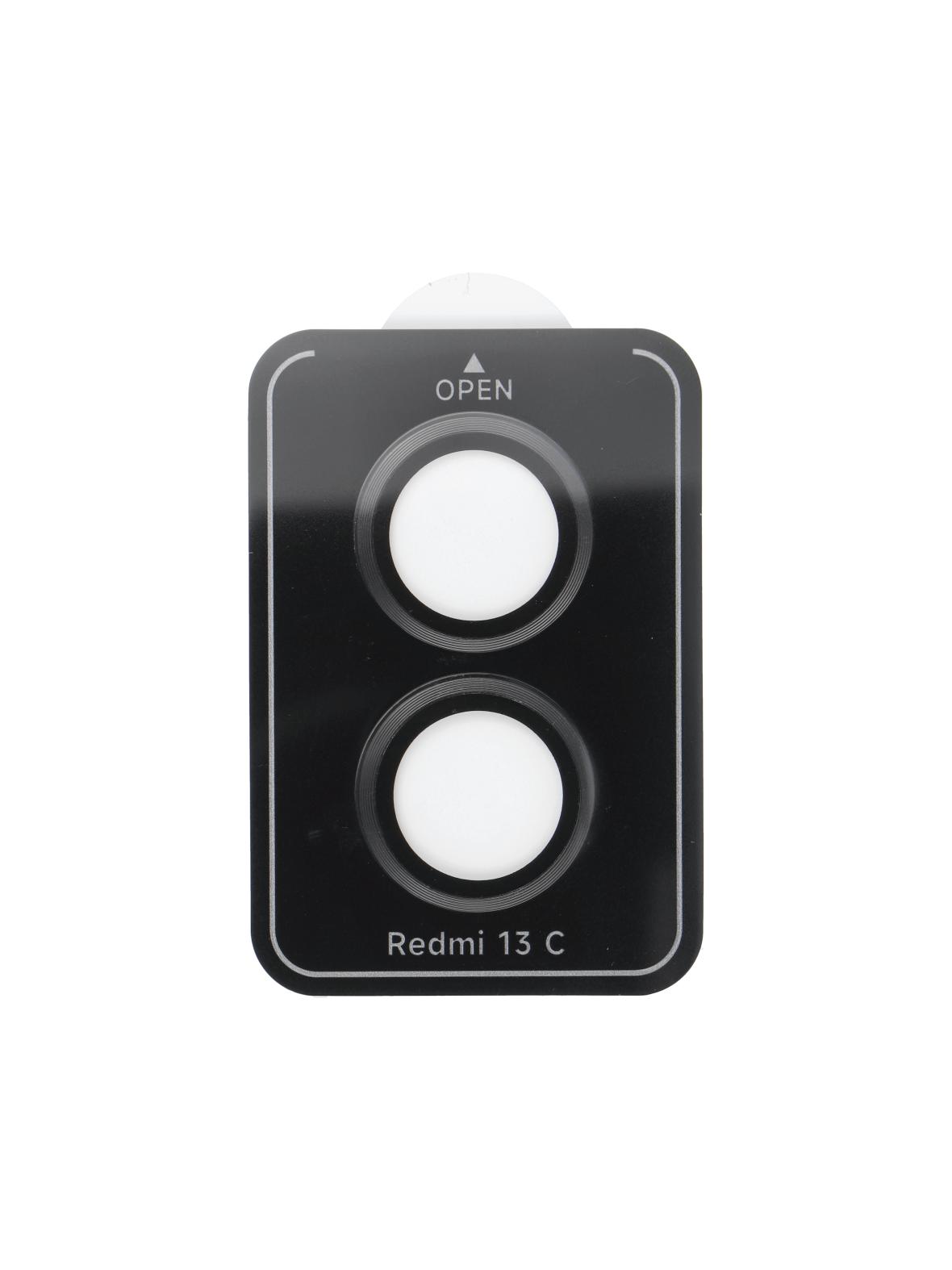 Osłona aparatu PROTECTOR 9H + aplikator do XIAOMI 13C 4G czarna