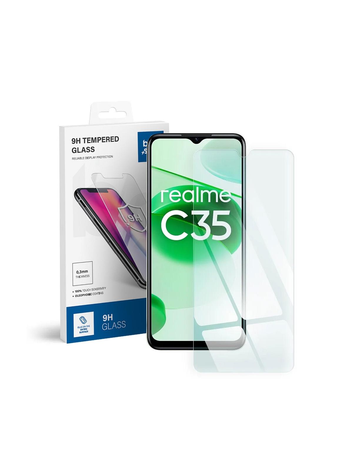 Szkło hartowane do Realme C35 Blue Star