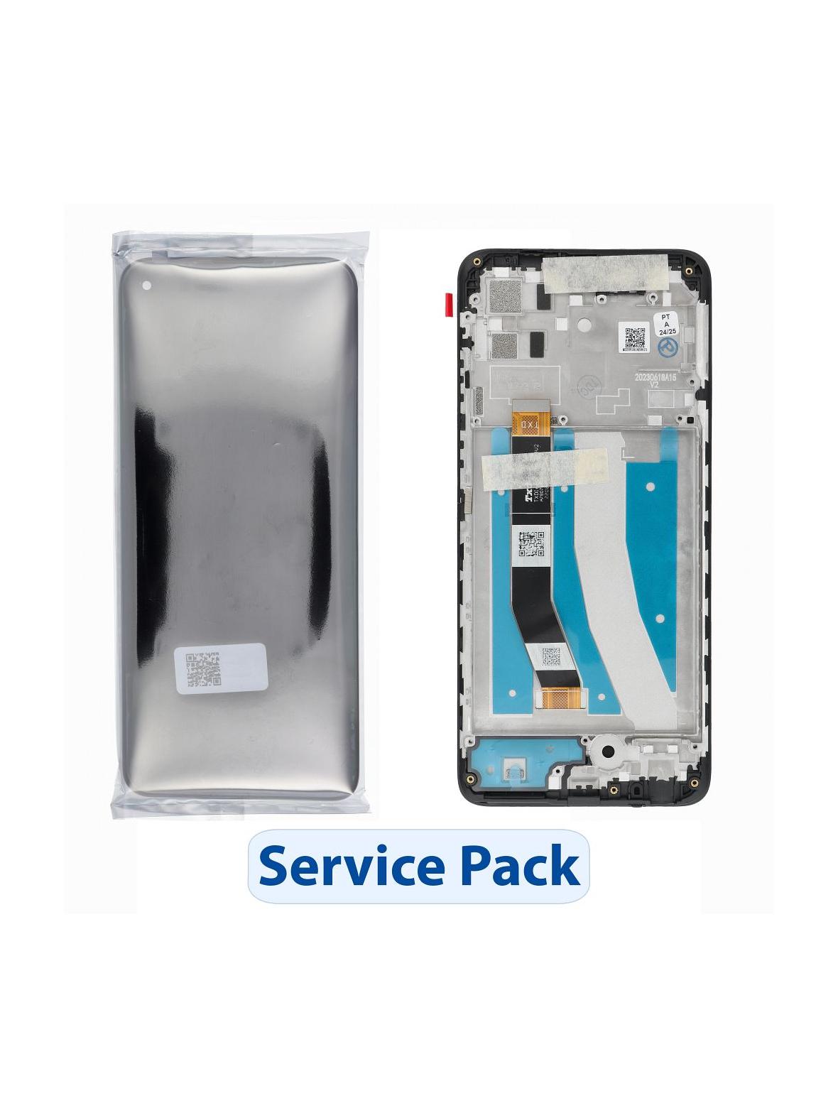ServicePack Wyświetlacz LCD do MOTOROLA Moto G32 Mineral Grey 5D68C21151