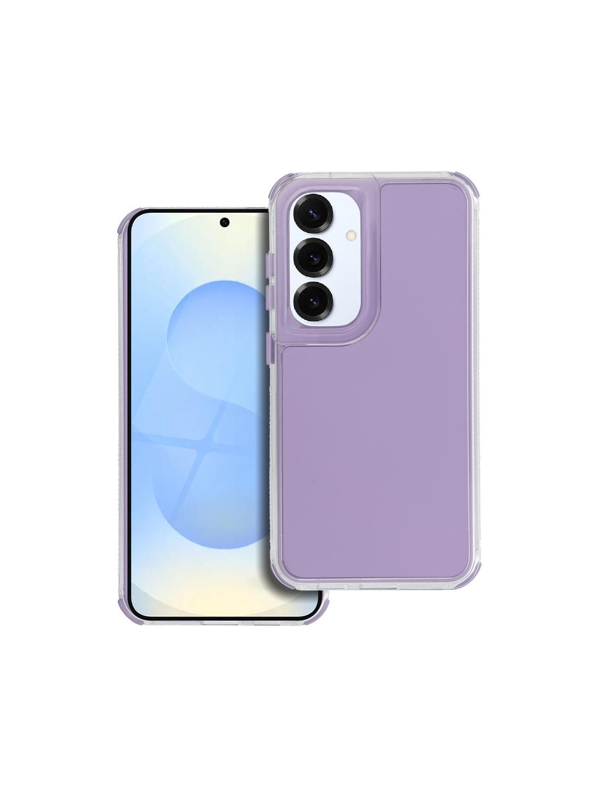 Futerał MATRIX do SAMSUNG S25 jasnofioletowy