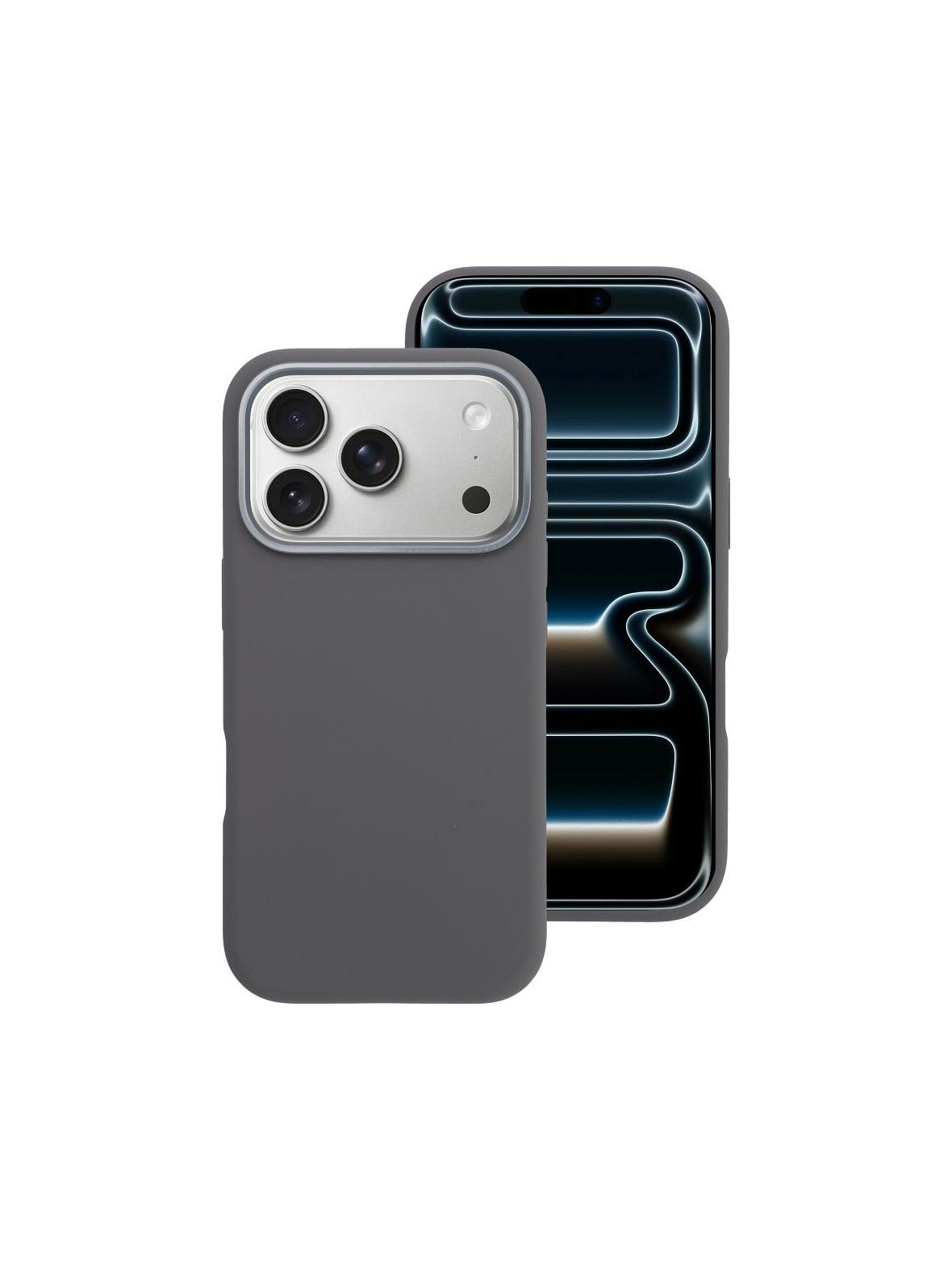 Etui na iPhone 17 PRO MAX Forcell F-Protect Frame Premium zgodny z MagSafe szary 0INT