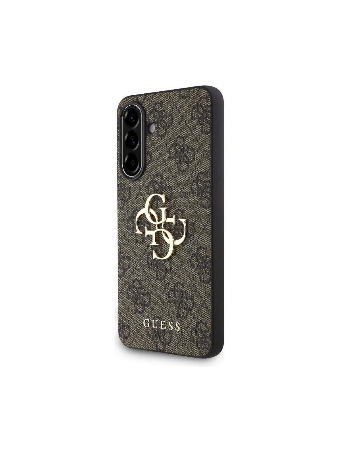 GUESS futerał do SAMSUNG A36 GUHCSA364GMGBR (4G PU Big Logo) brązowy