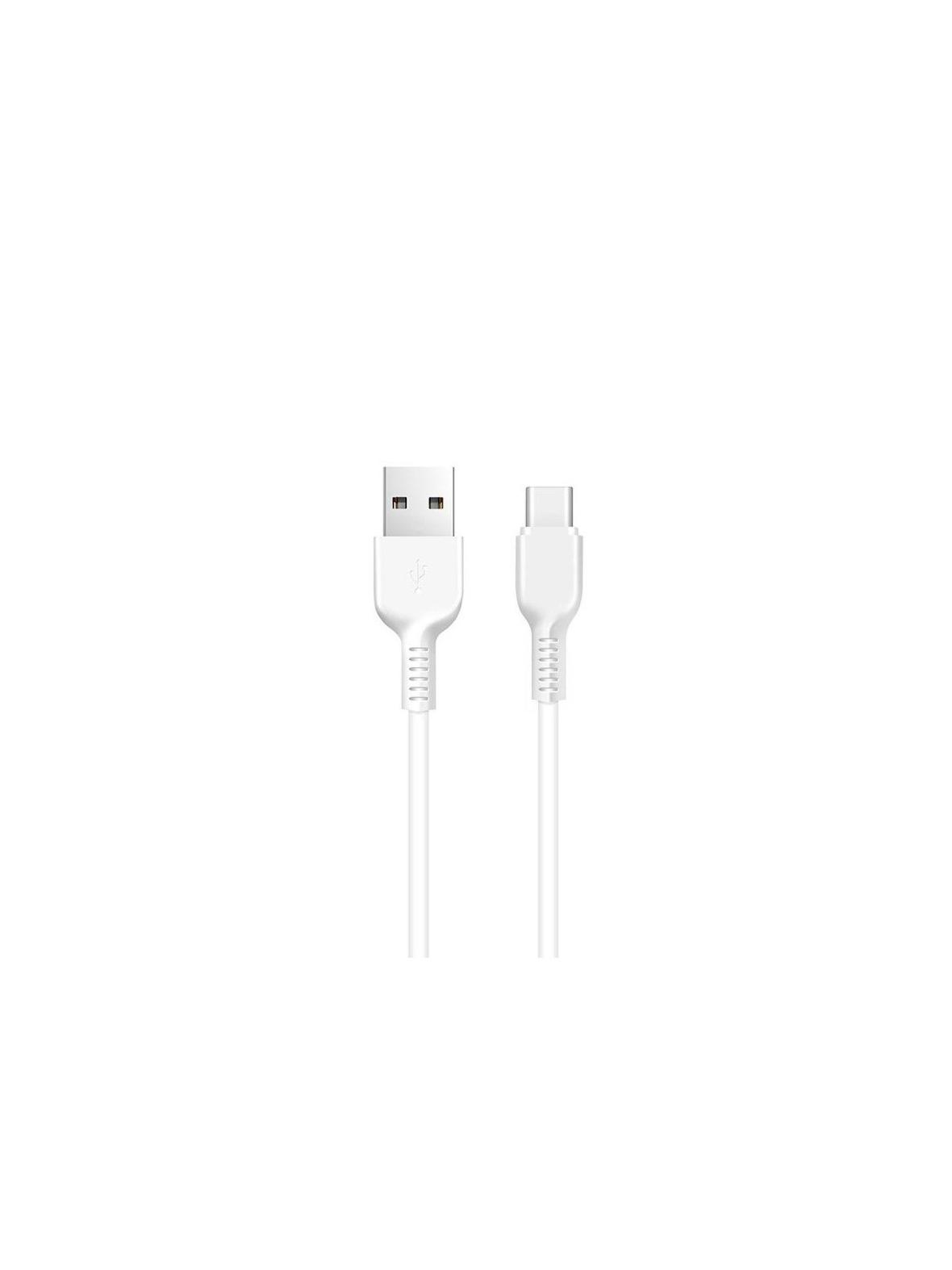 Kabel USB A do USB C Hoco 2,4A 3 m X20 biały