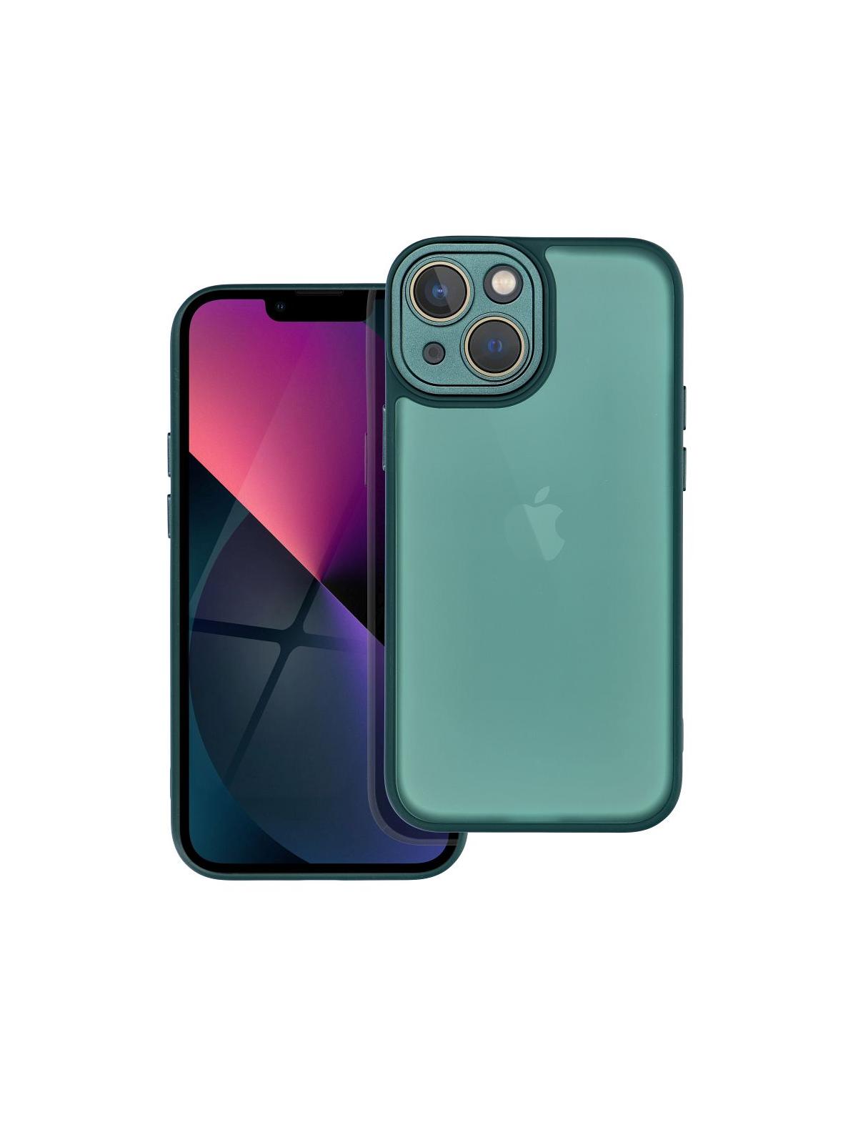 Futerał VARIETE do IPHONE 13 ciemnozielony