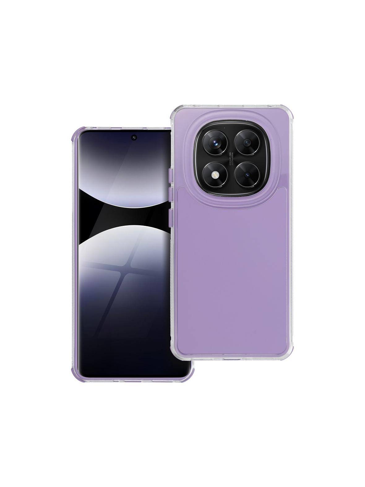 Futerał MATRIX do XIAOMI Redmi Note 14 PRO 5G / 14 PRO PLUS 5G jasnofioletowy