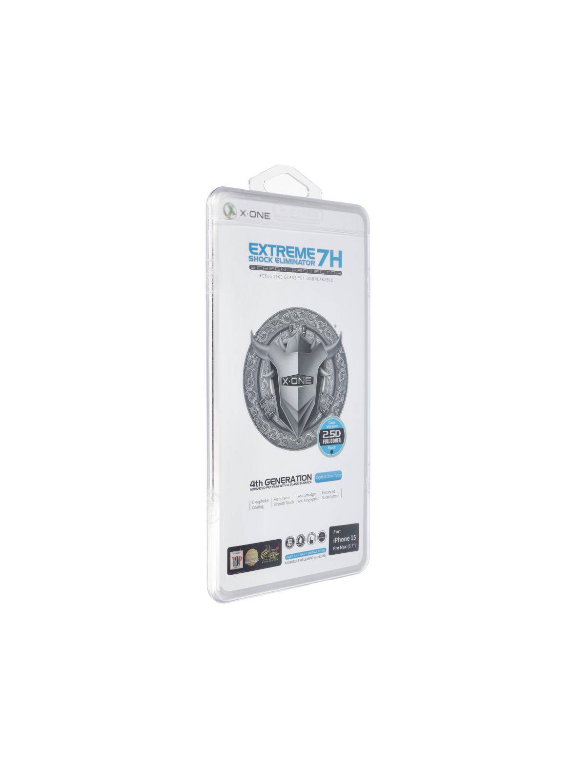 Protektor LCD X-ONE Extreme Shock Eliminator 4th gen. - do iPhone 15 Pro Max