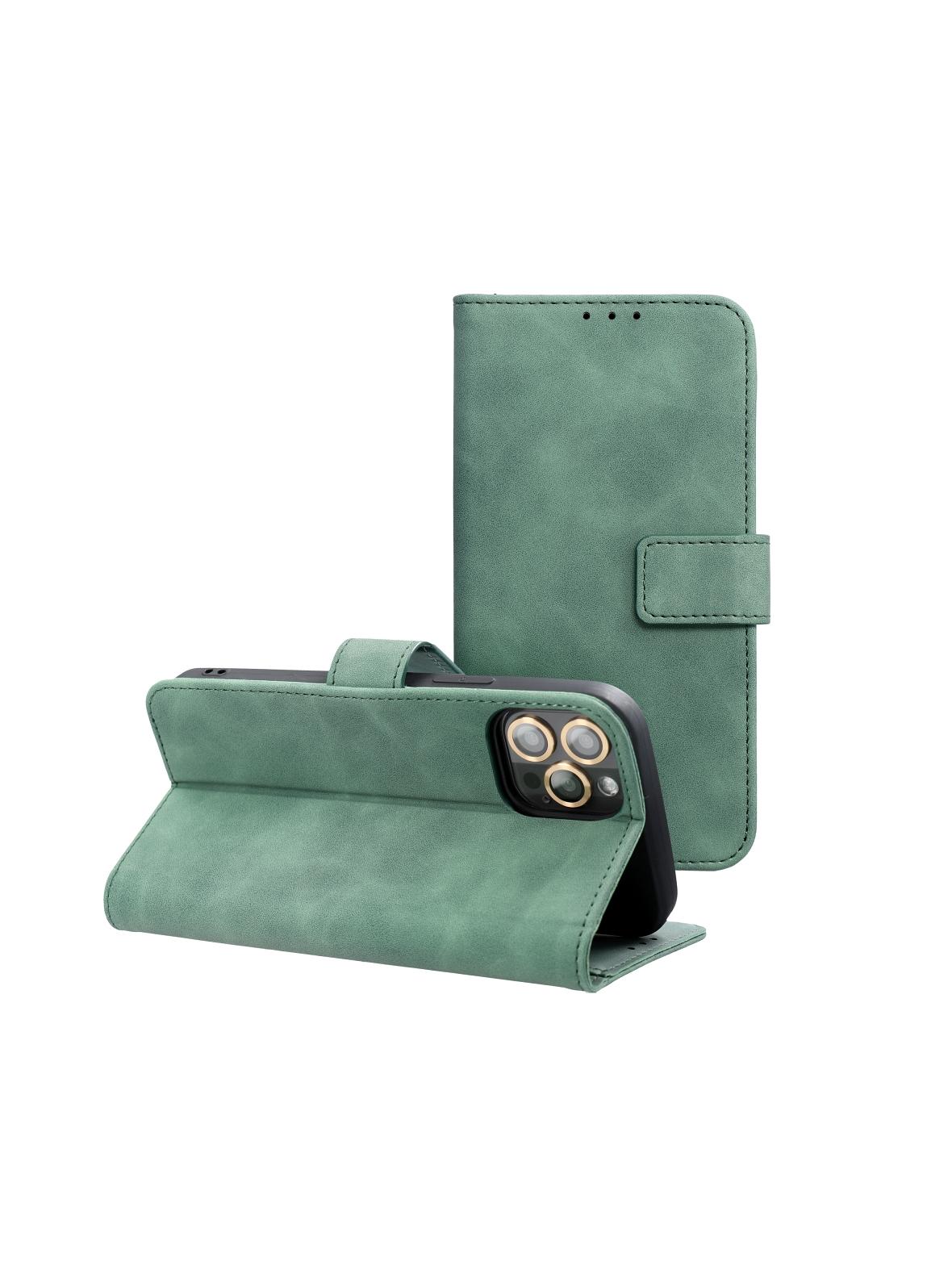 Kabura TENDER Book do SAMSUNG A56 5G zielony