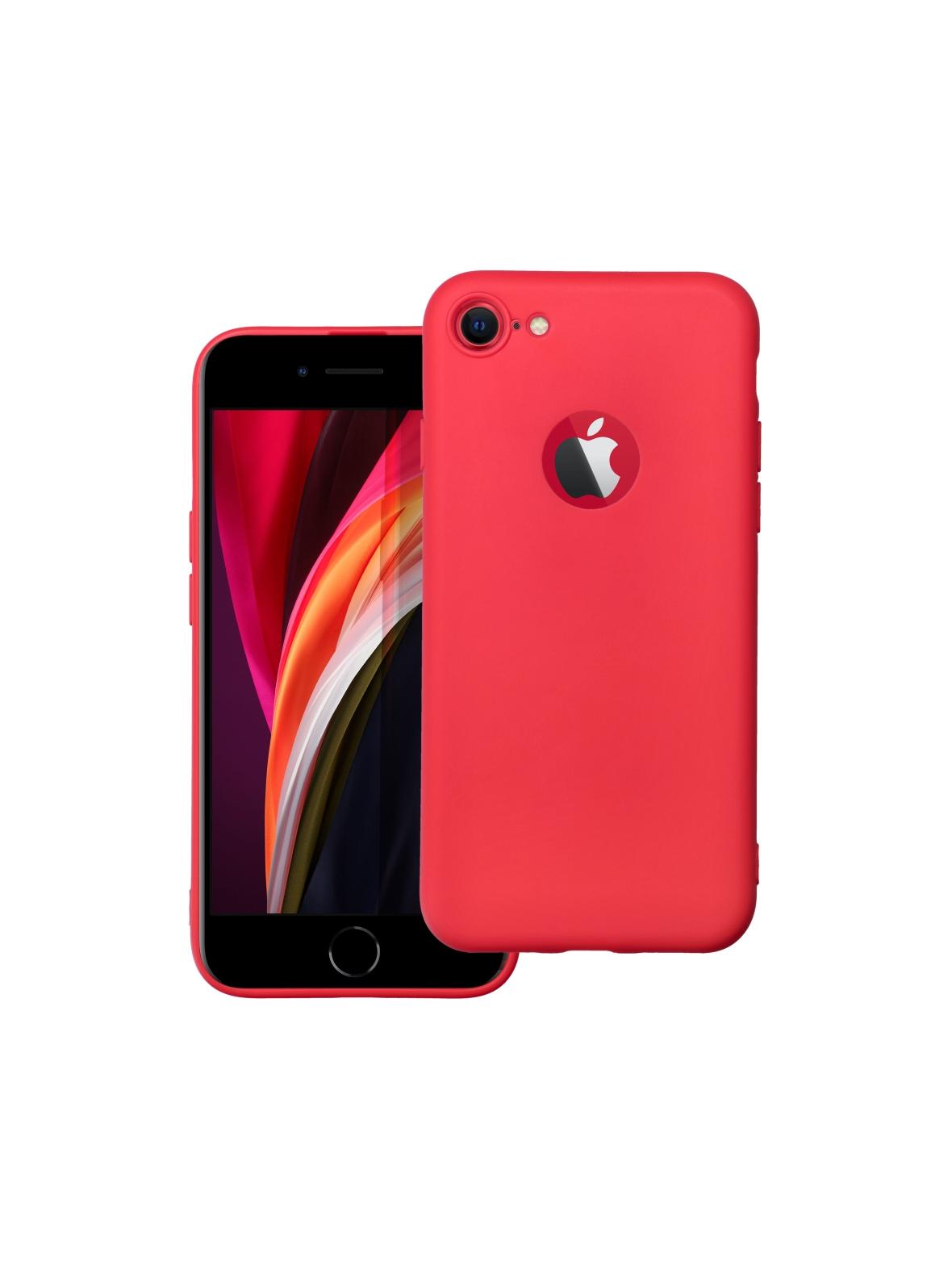 Futerał SOFT do IPHONE 7 czerwony