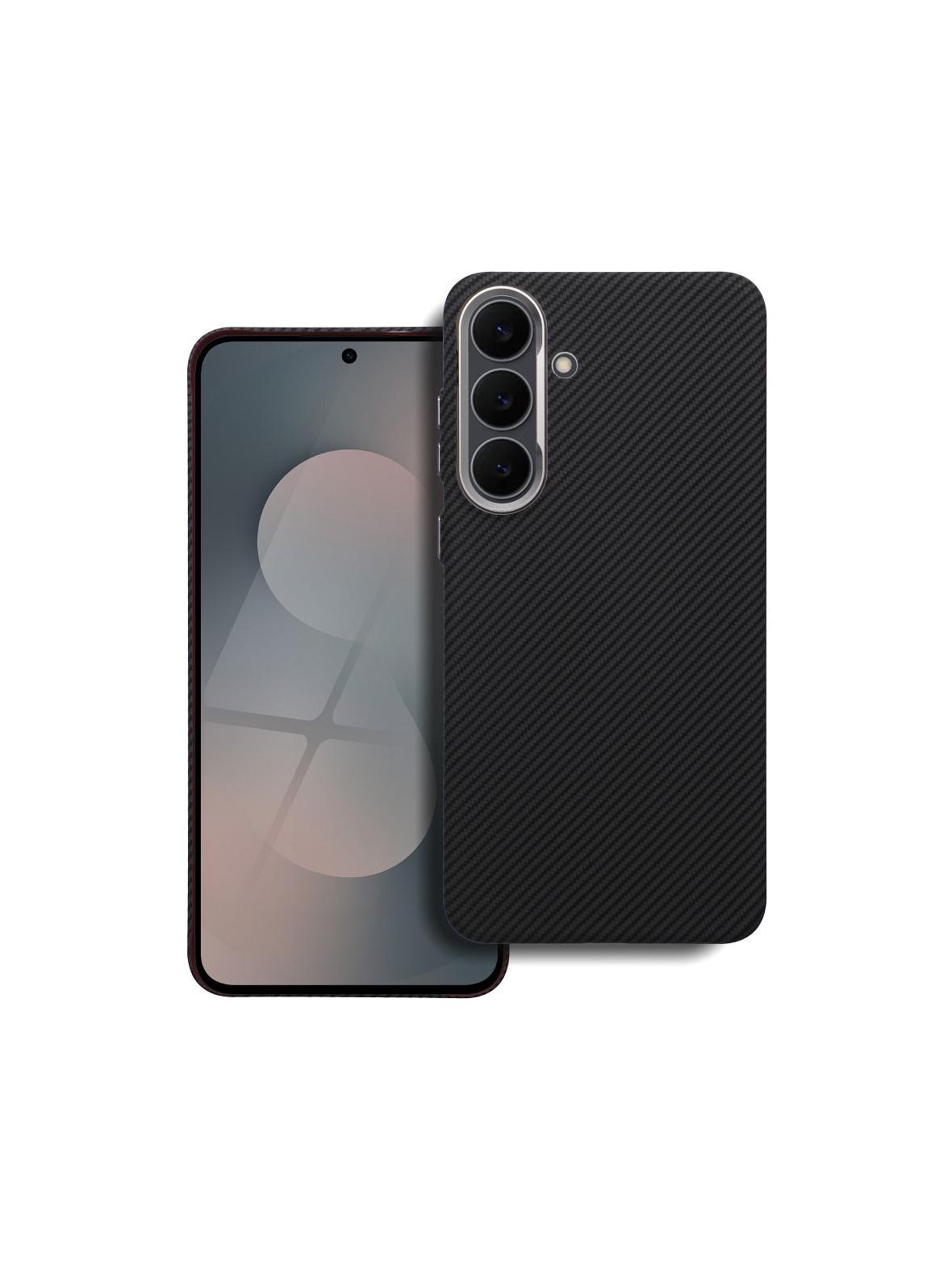 Futerał do Samsung A17 Kevlar zgodny z MagSafe czarny