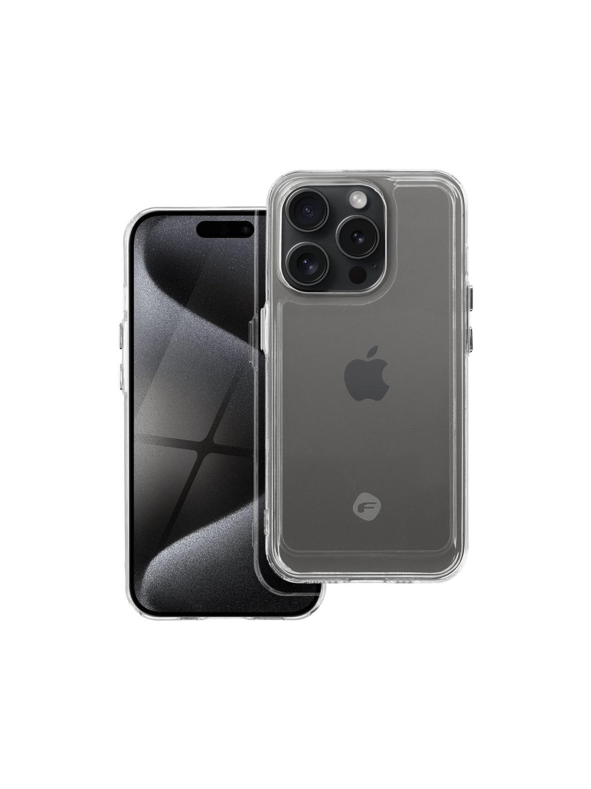 Etui na iPhone 15 PRO Forcell F-Protect Clear Case transparentne