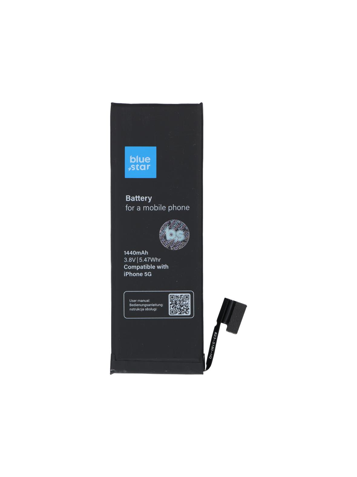 Bateria do iPhone 5 1440 mAh Blue Star HQ