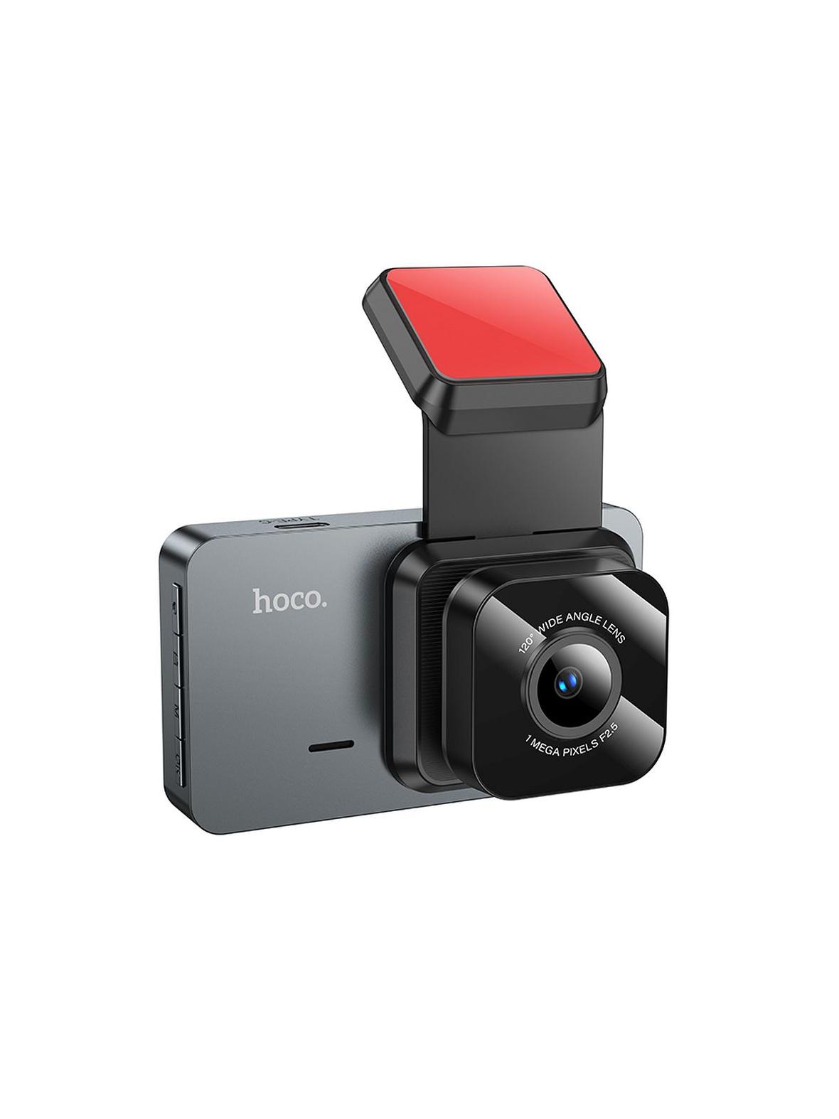 Kamera samochodowa Hoco z wyświetlaczem 3" 720P/30 fps DV9 szara