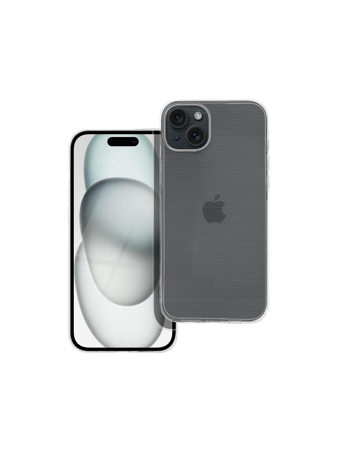 Futerał CLEAR CASE 2 mm do IPHONE 15 Plus (camera protection) transparentny