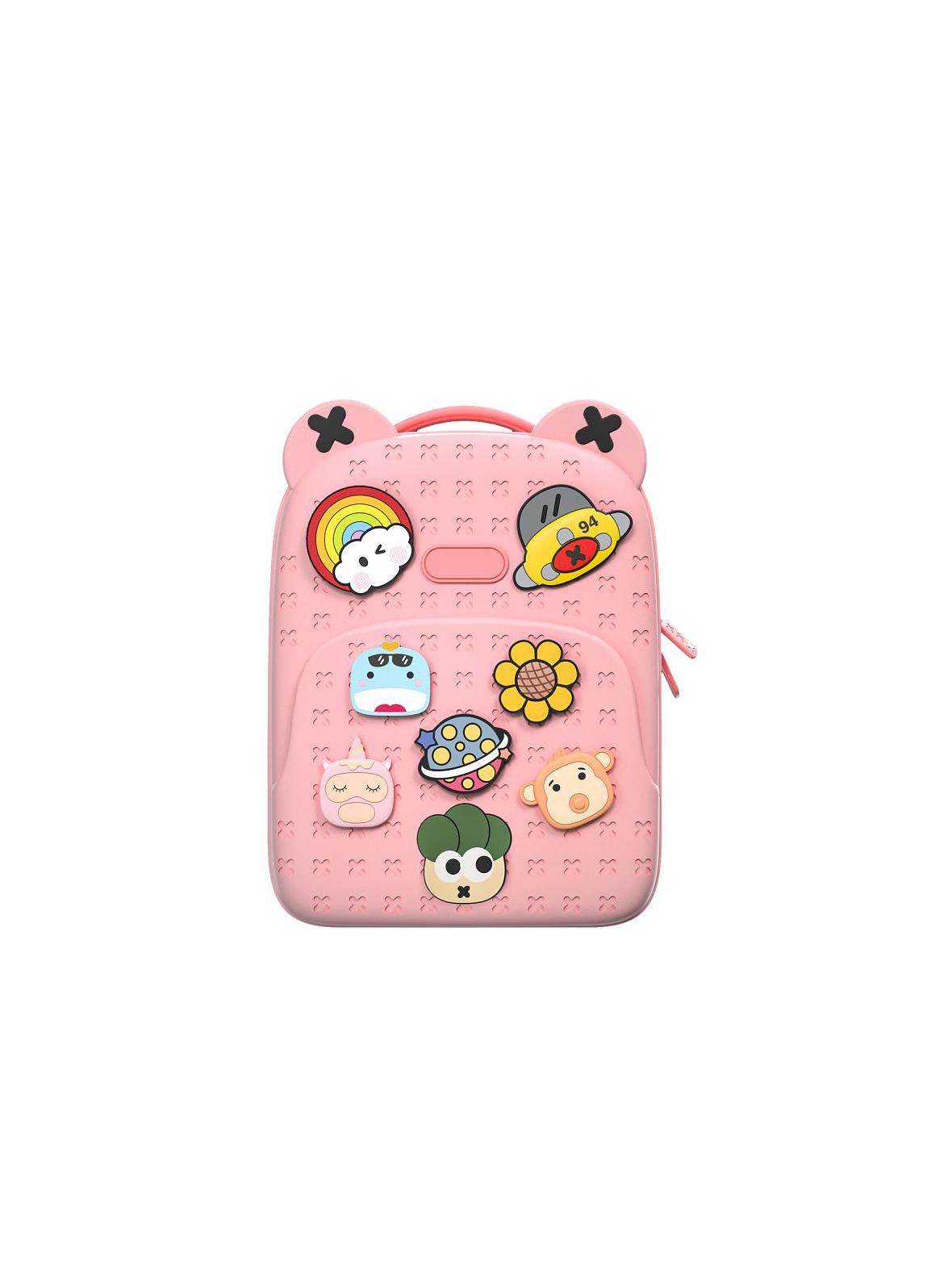 PICOCICI Mały plecak dla dzieci podróżny K16 różowy