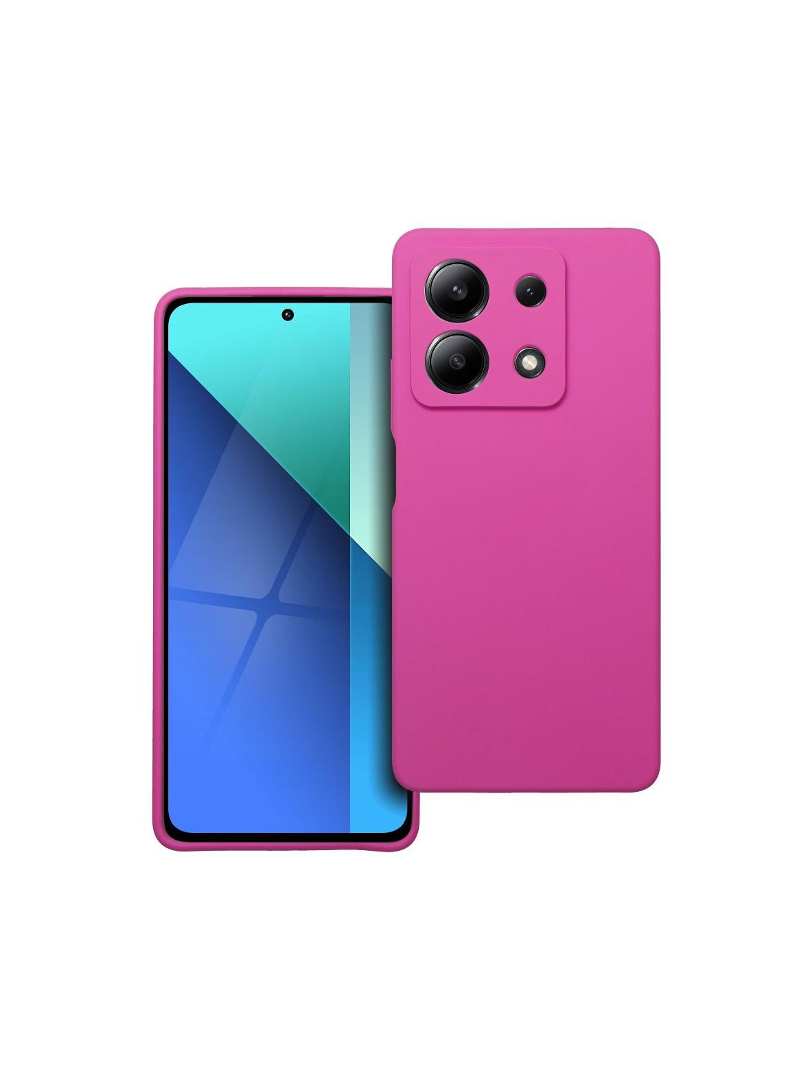 Futerał SILICONE 2mm do XIAOMI REDMI NOTE 13 5G róż