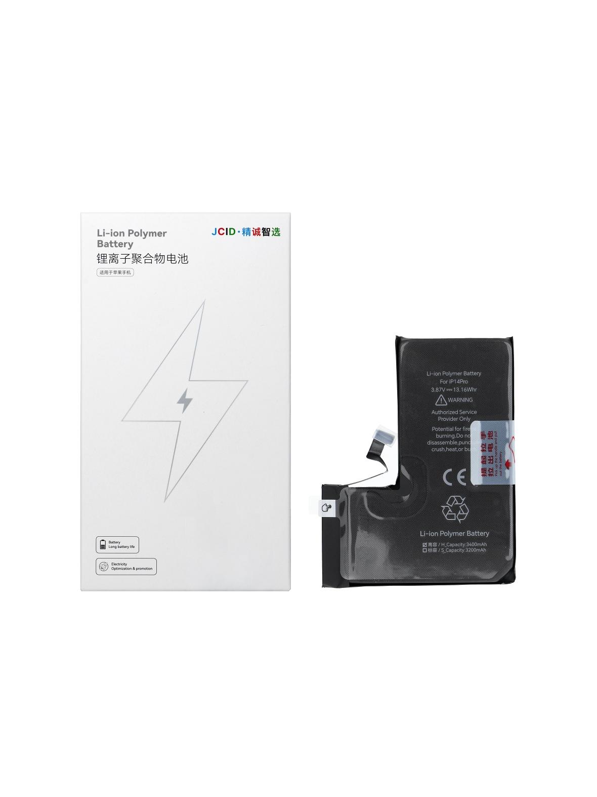 JCID Bateria do iPhone 14 Pro 3400 mAh (zwiększona pojemność)