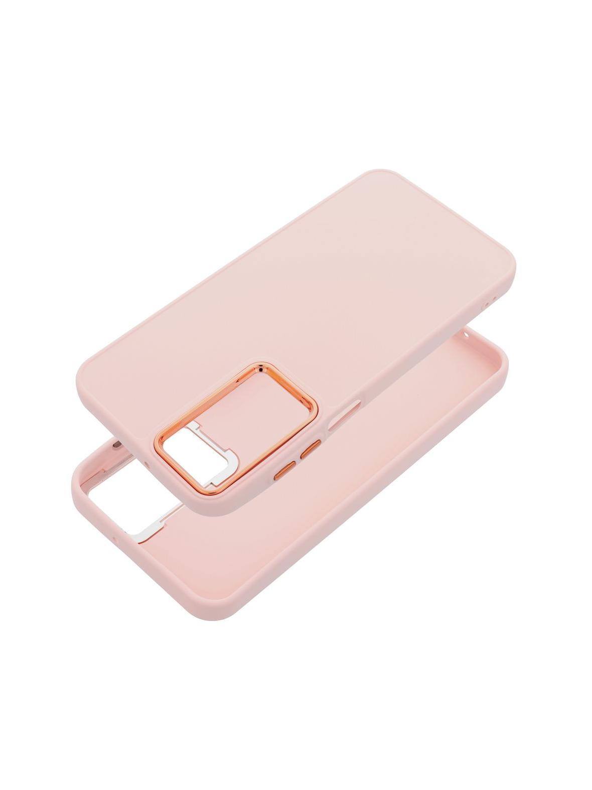 Futerał FRAME do SAMSUNG S25 FE pudrowy róż