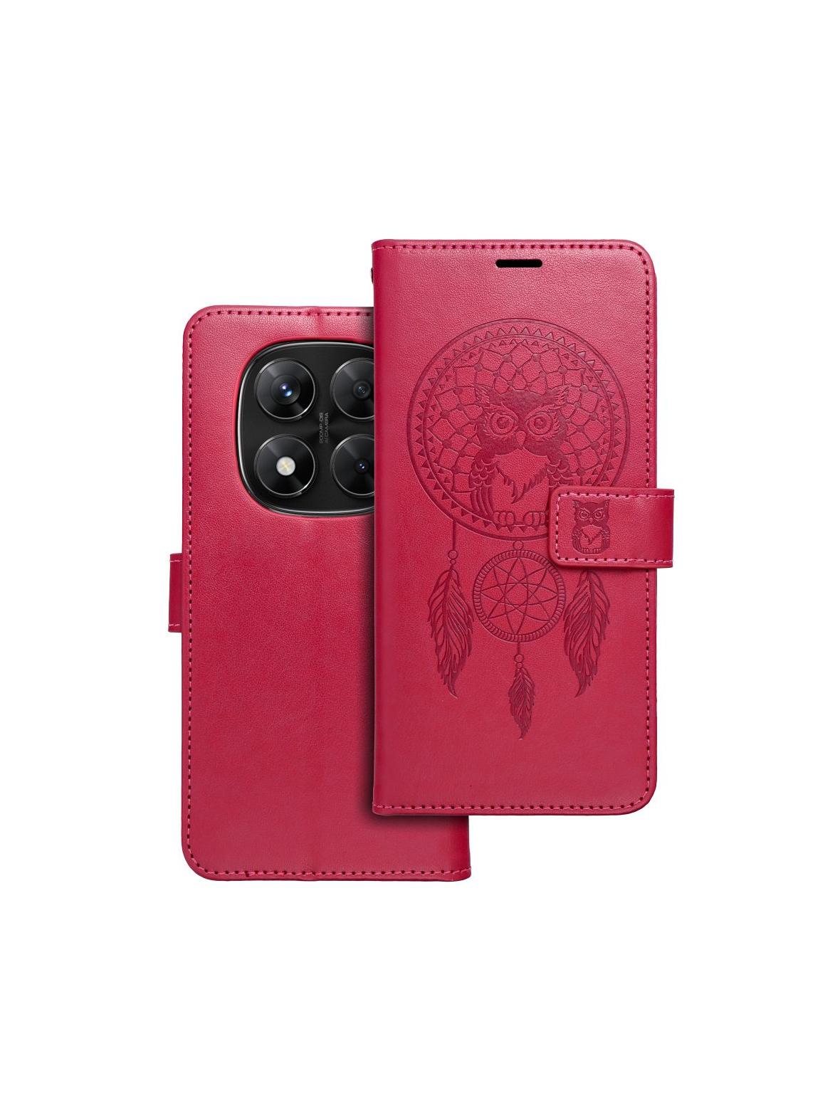 Kabura MEZZO Book do XIAOMI Redmi Note 14 PRO 5G / 14 PRO PLUS 5G łapacz snów magenta