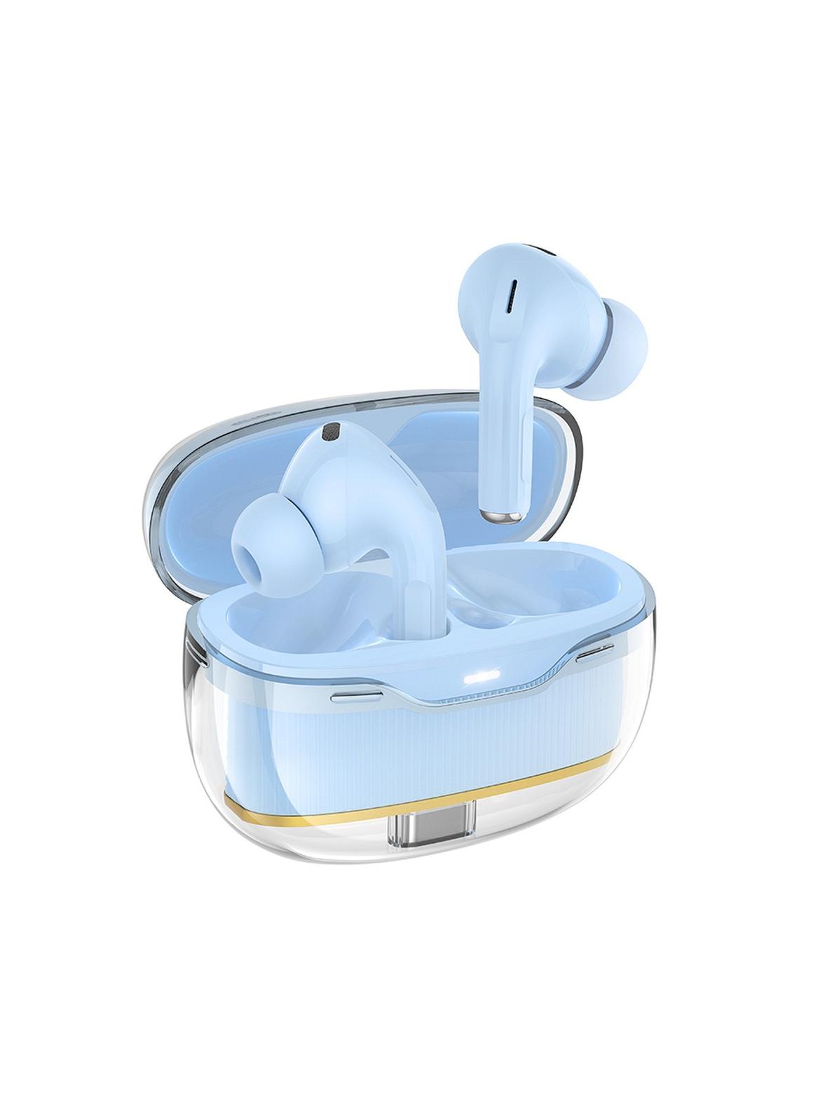 Słuchawki bezprzewodowe douszne Hoco TWS EW54 niebieskie