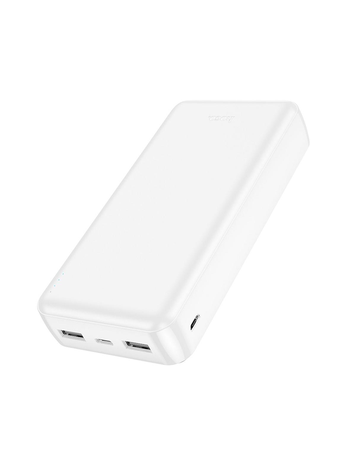 Powerbank Hoco 20000 mAh 2,1A J100A biały