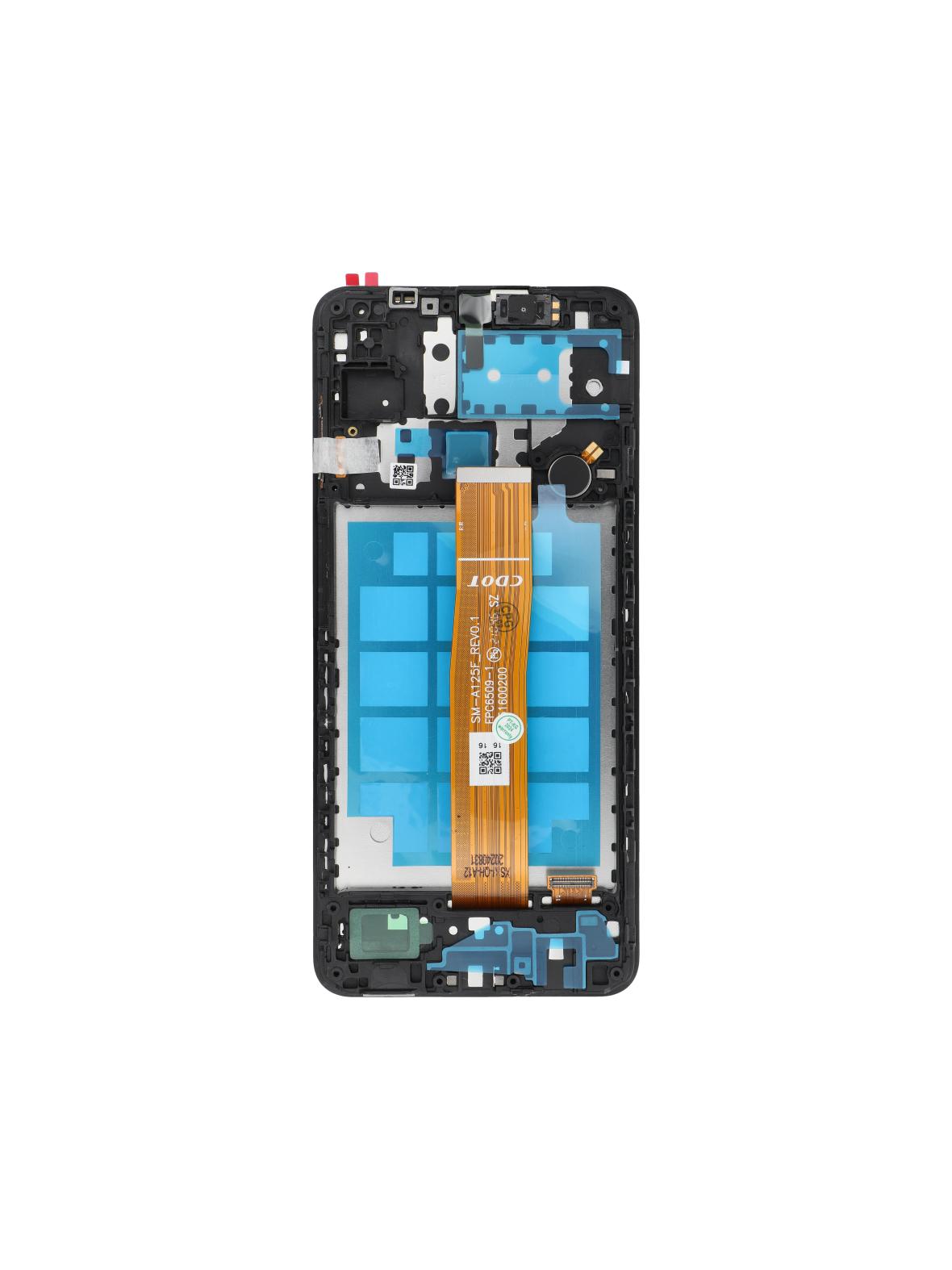 FixCell wyświetlacz LCD do SAMSUNG A12 A125 OEM ramka z podzespołami