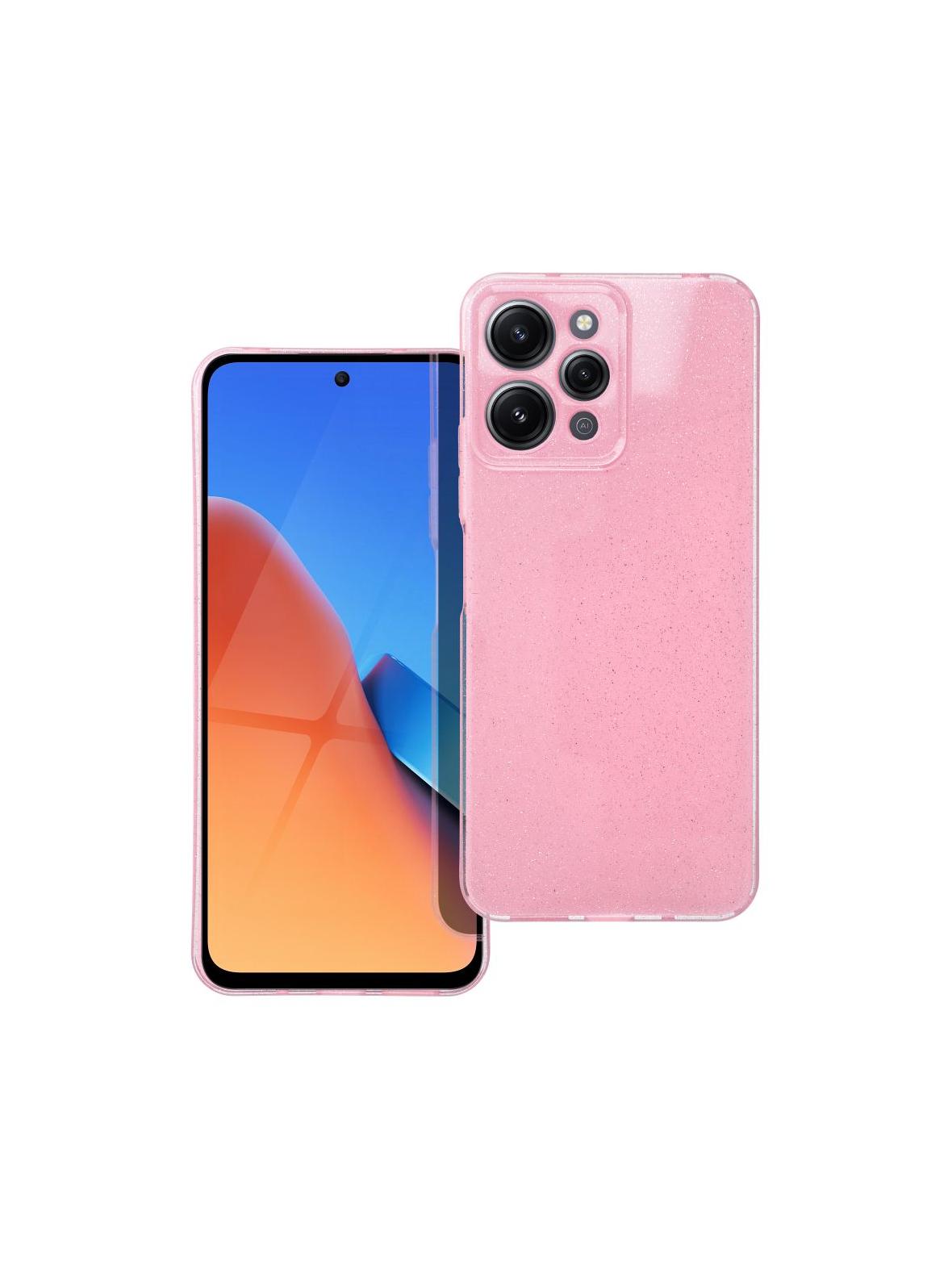 Futerał CLEAR CASE 2 mm BLINK do XIAOMI Redmi 12 4G różowy