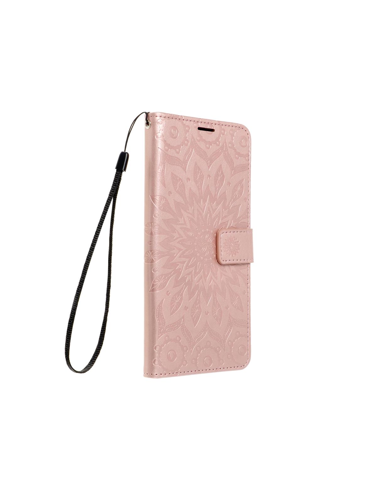 Kabura MEZZO Book do OPPO RENO 14 / 14F mandala złoty róż