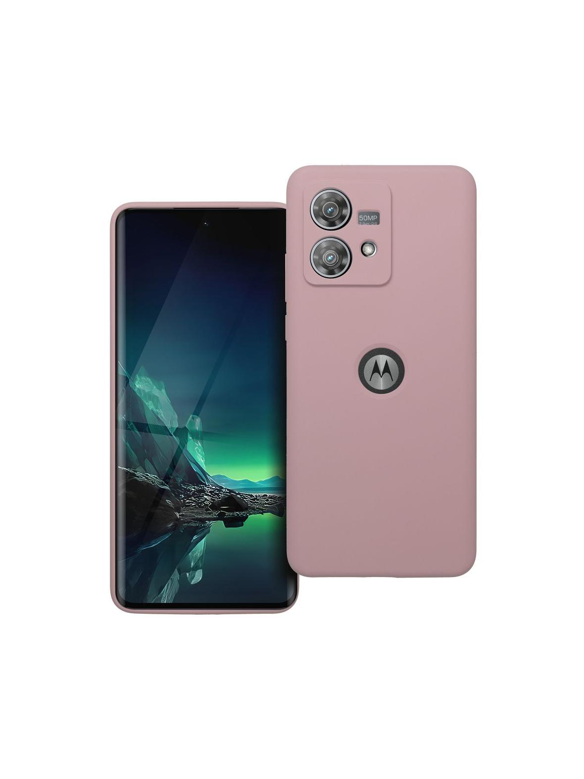 Futerał SILICONE 2mm do MOTOROLA EDGE 40 Neo pudrowy róż